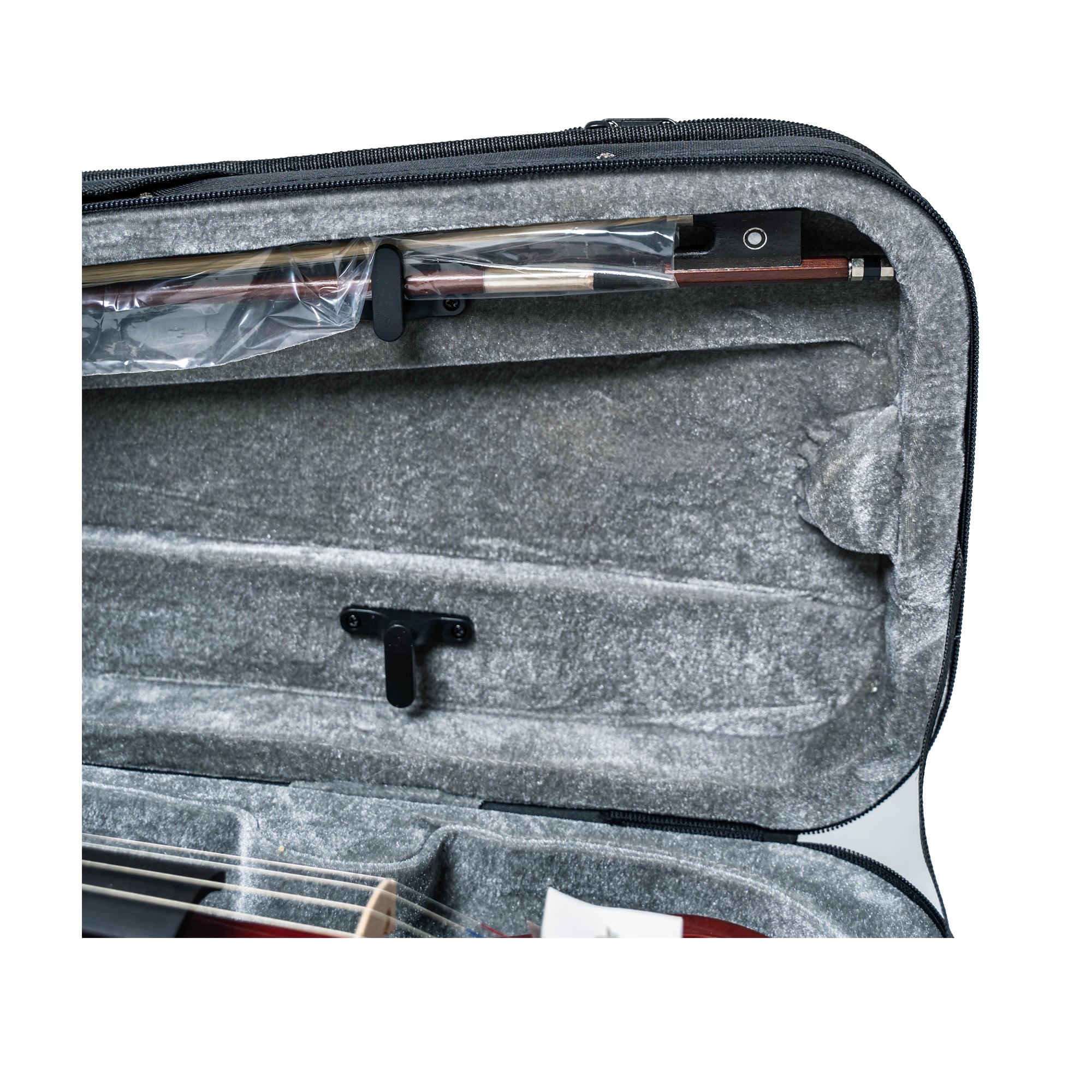 Prelude Duet Electric Violin With Case & Accessories - Red