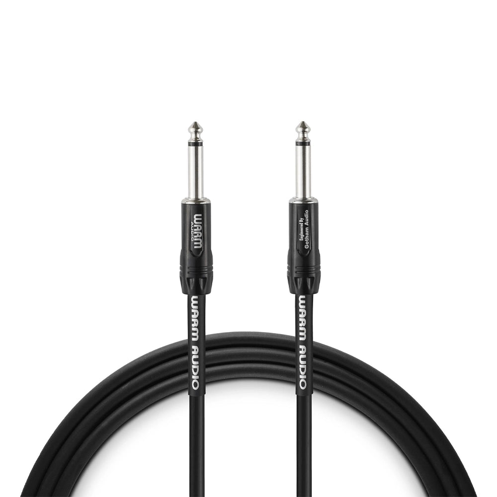 Warm Audio Pro-TS-5' Pro Silver Straight to Straight Instrument Cable - 5-foot