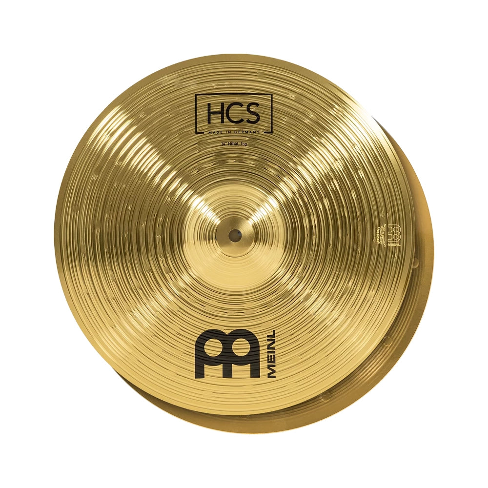 Meinl HCS 14" Hi-Hat Brass Cymbals