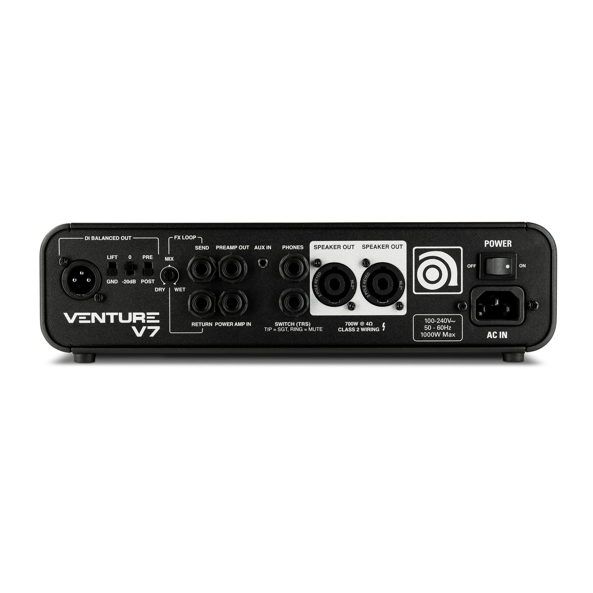Ampeg Venture V7 700-watt Bass Head
