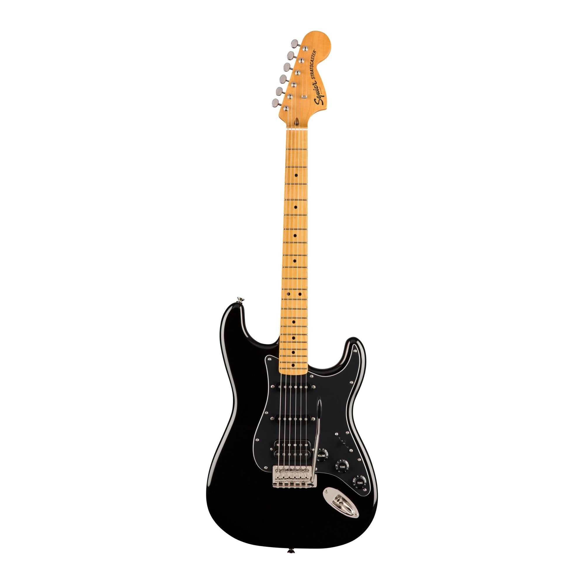 Squier Classic Vibe '70s Stratocaster HSS Maple Fingerboard Electric Guitar Black
