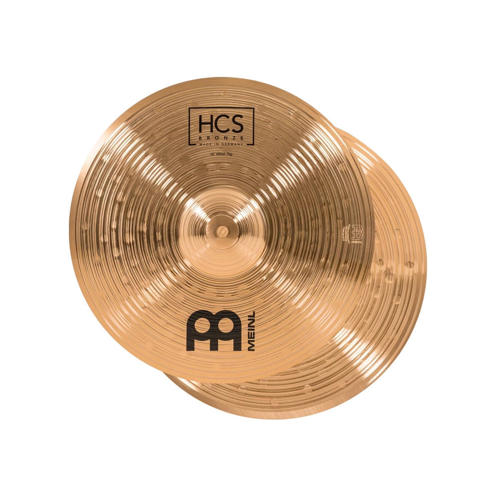 Meinl HCS Bronze 14" Hi-Hat Cymbals