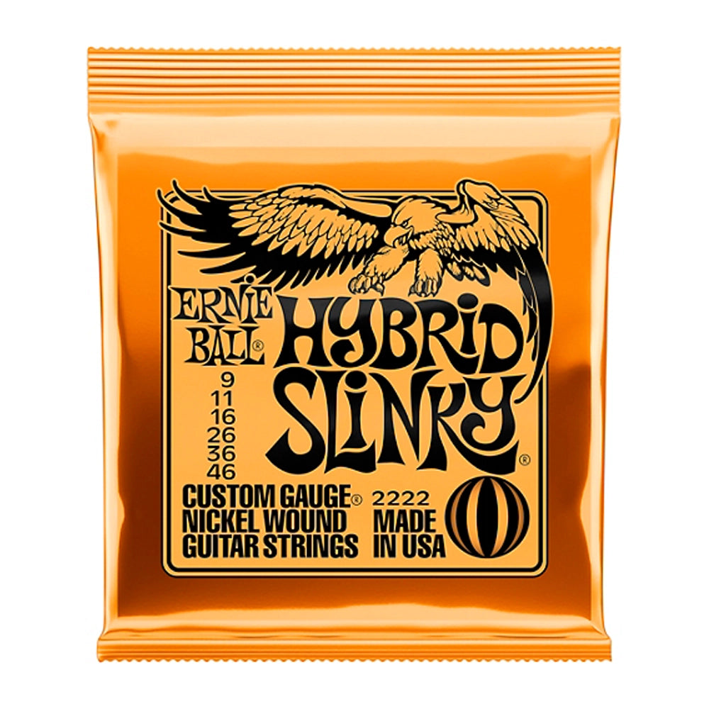 Cuerdas de guitarra eléctrica Ernie Ball 2222 Nickel Hybrid Slinky
