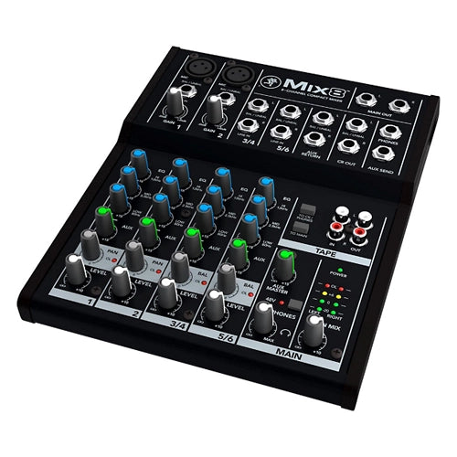 Mackie Mix8 8-Channel Compact Mixer