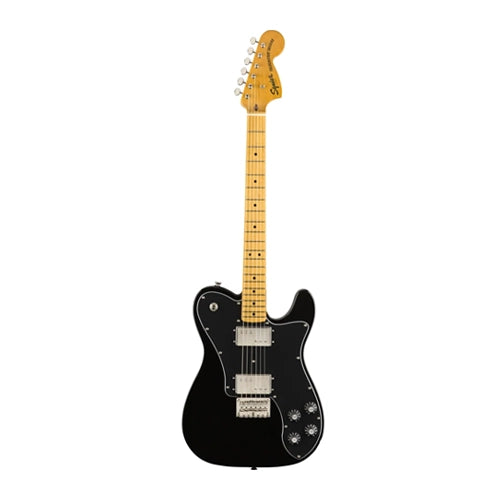 Squier Classic Vibe '70s Telecaster Deluxe Maple Fingerboard Electric Guitar Black