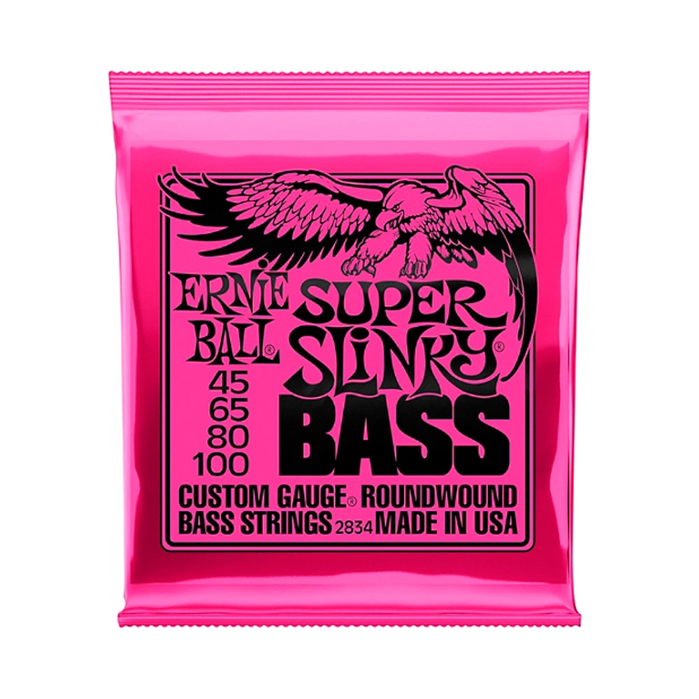 Cuerdas de Bajo Ernie Ball 2834 Super Slinky Roundwound