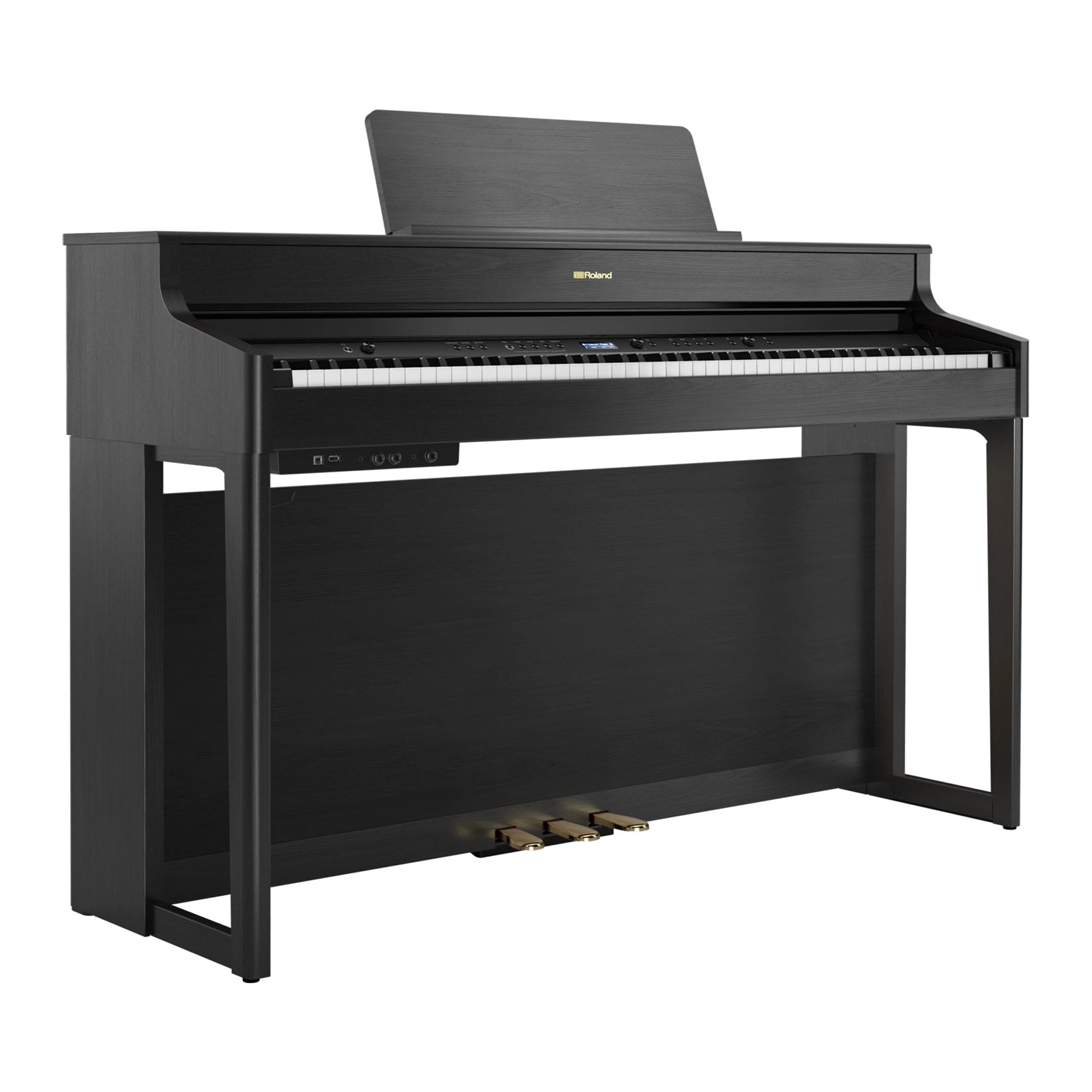 Roland HP-702 88-Key Digital Piano - Charcoal Black