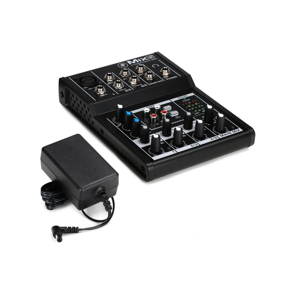 Mackie Mix5 5-Channel Compact Mixer