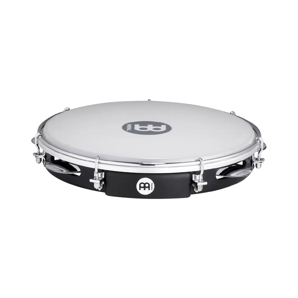 Meinl PA10ABS-BK 10" ABS Pandeiro, Mylar Head - Black