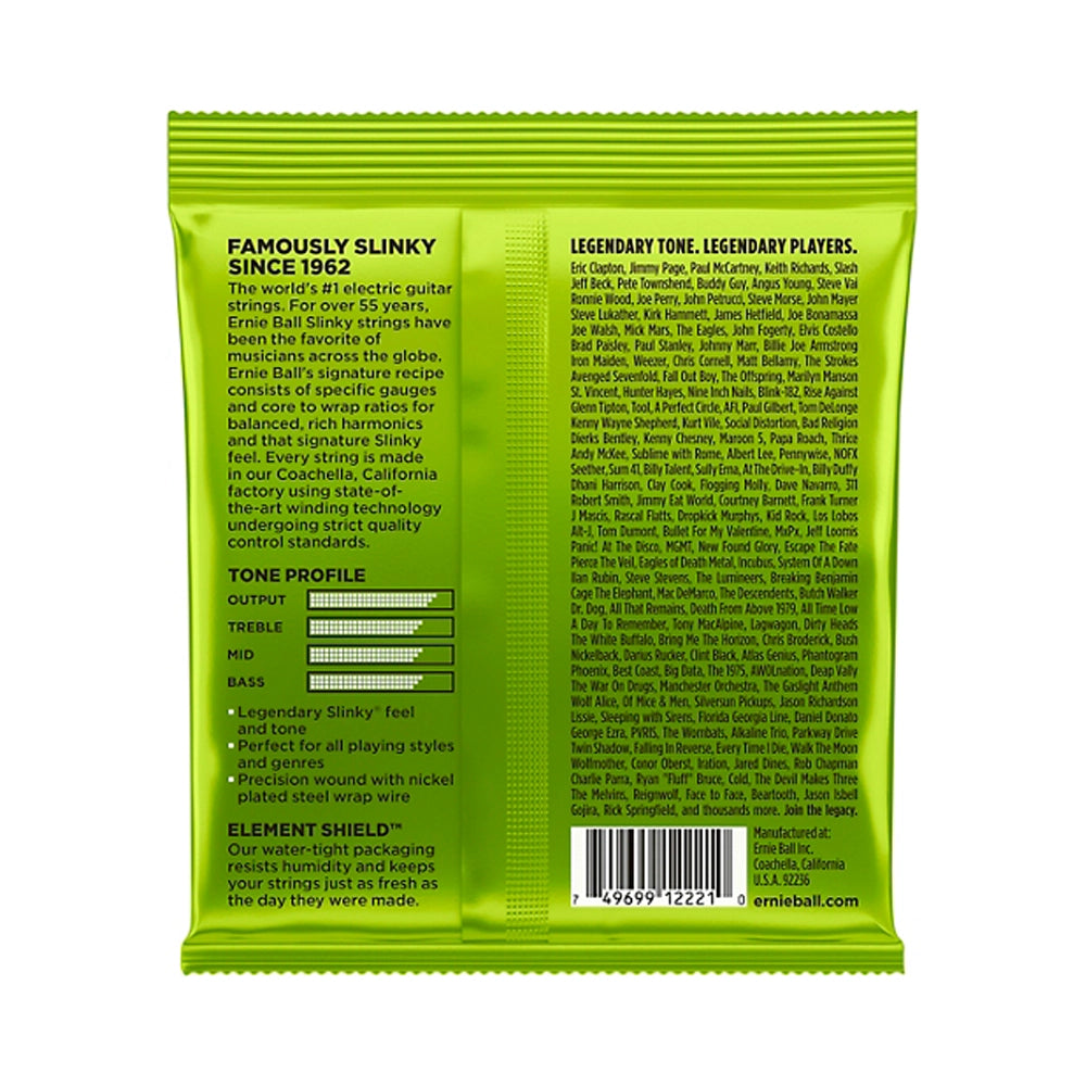 Cuerdas de guitarra eléctrica Ernie Ball 2221 Nickel Regular Slinky