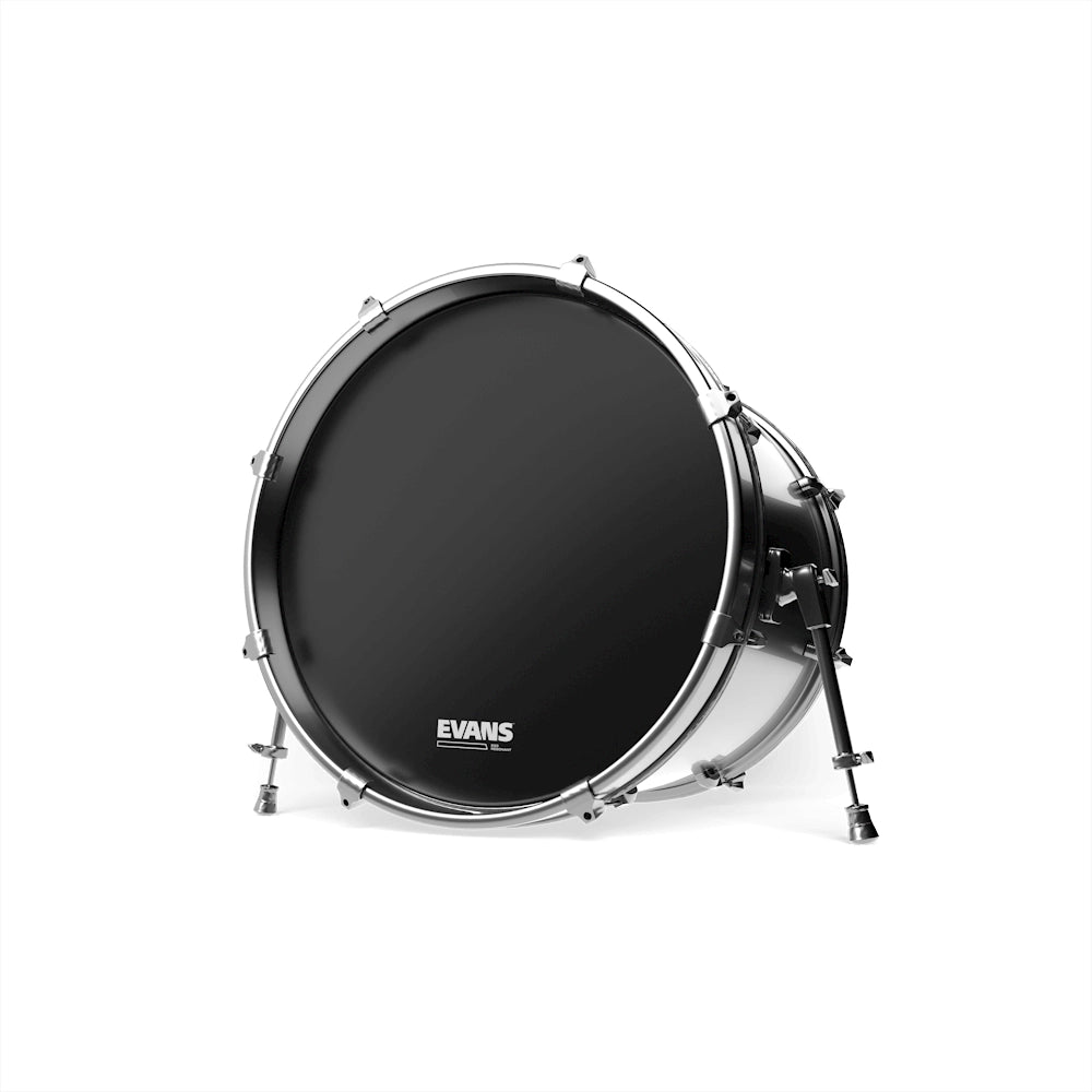 Evans 22" EQ3 Resonant Black No Port