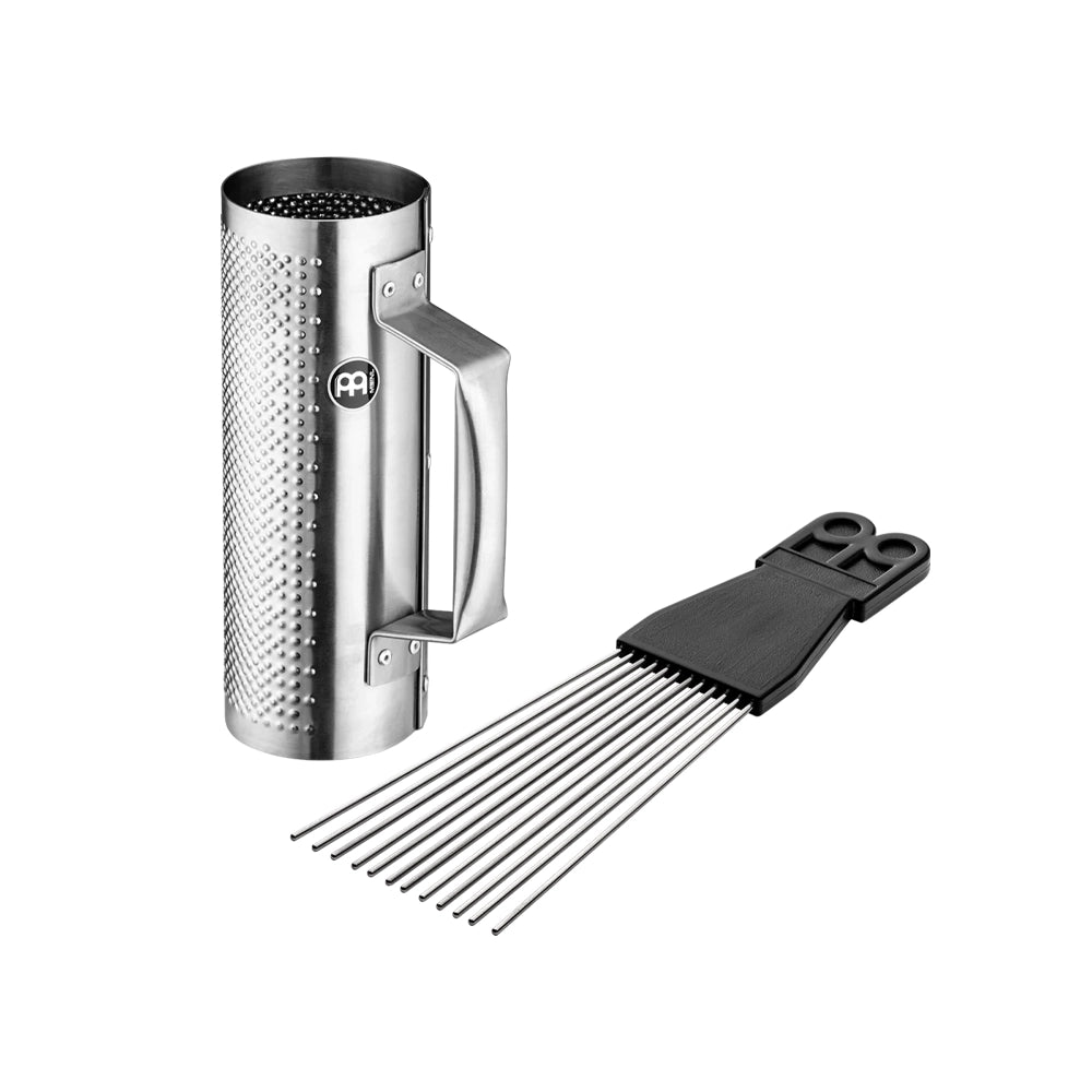 Meinl Brushed Steel Merengue Güira W/ Scraper - X-Small