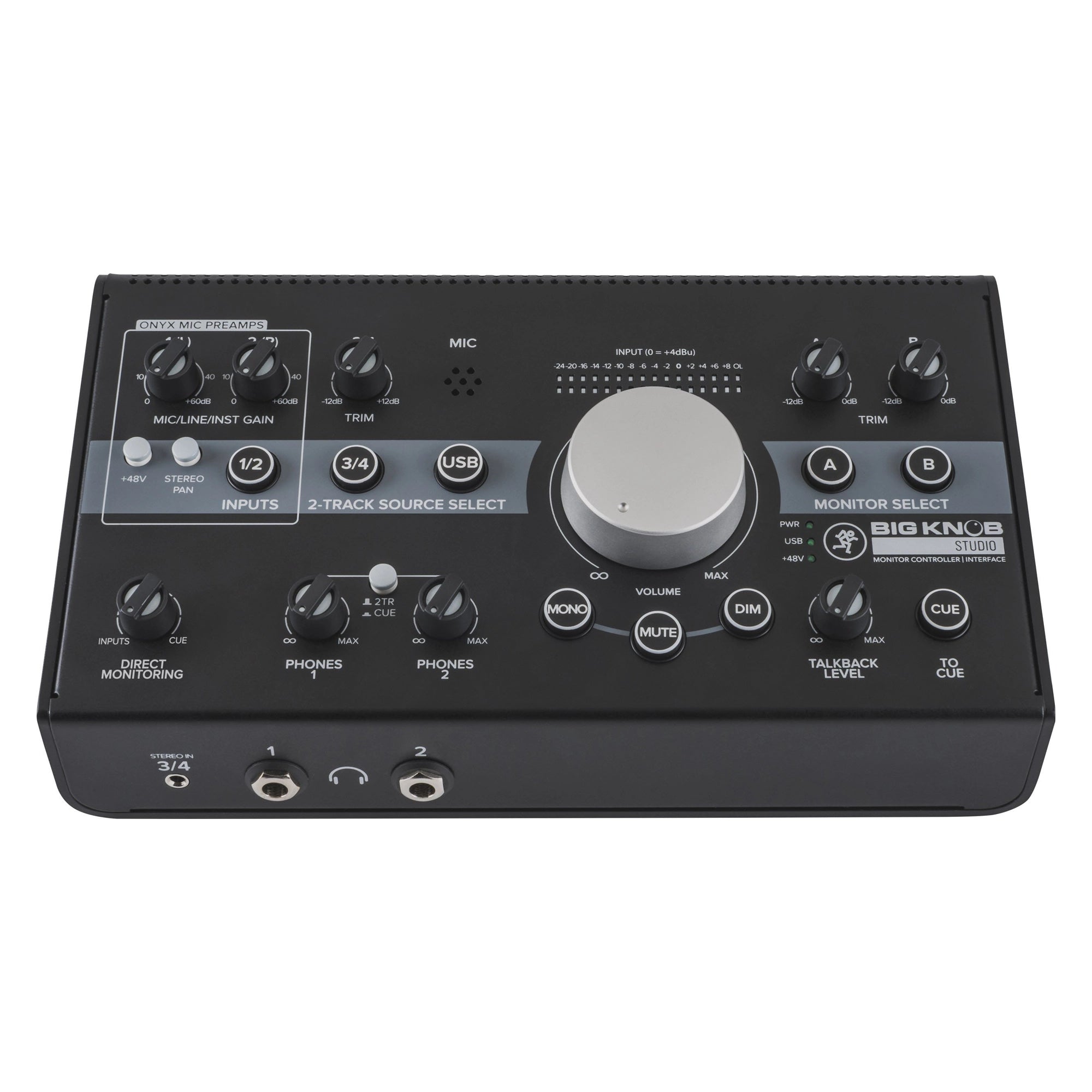 Mackie Big Knob Studio 3x2 Studio Monitor Controller and Interface