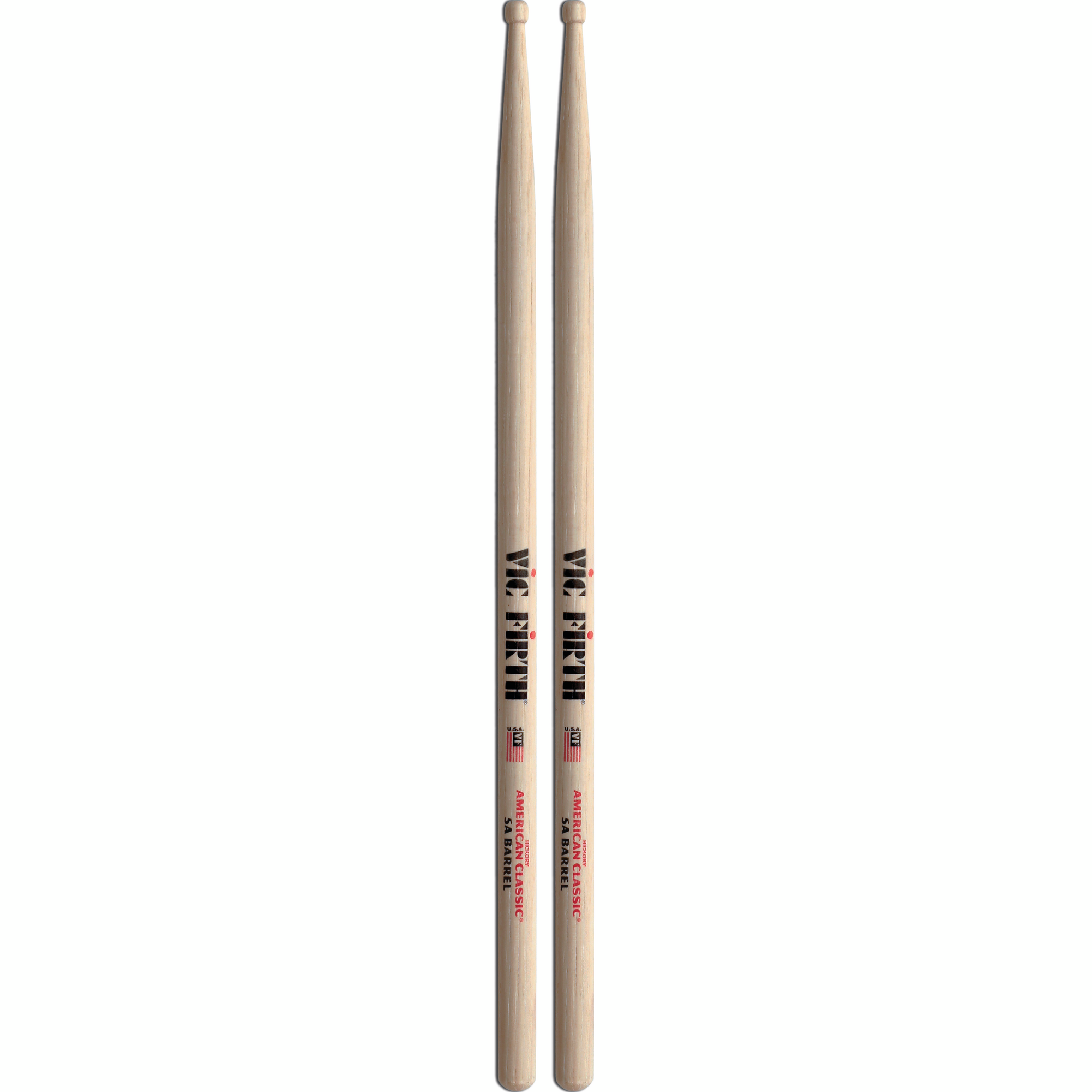 Vic Firth American Classic 5A Barrel Tip Drumsticks