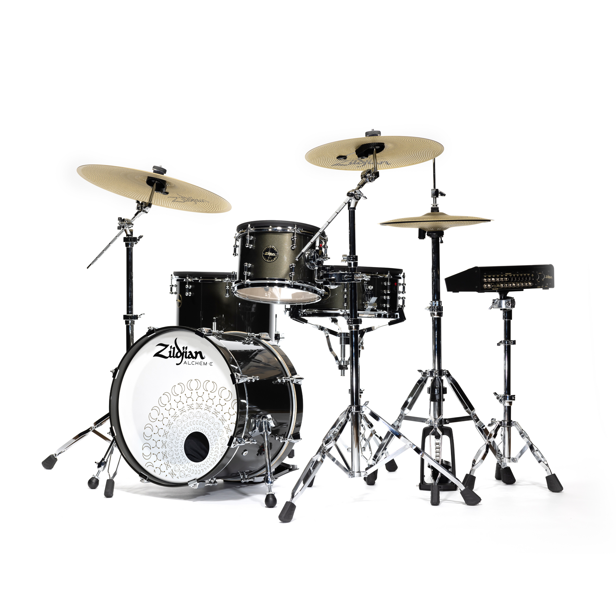 Zildjian Alchem-E Gold 4-Piece Electronic Drum Kit