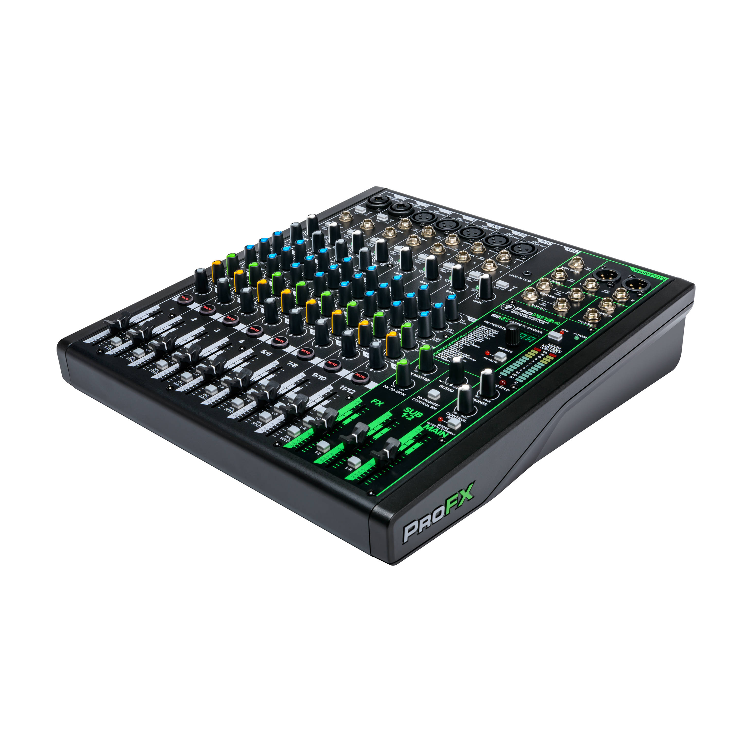 Mackie PROFX12V3 Mezcladora Profesional de 12 Canales con Efectos y USB