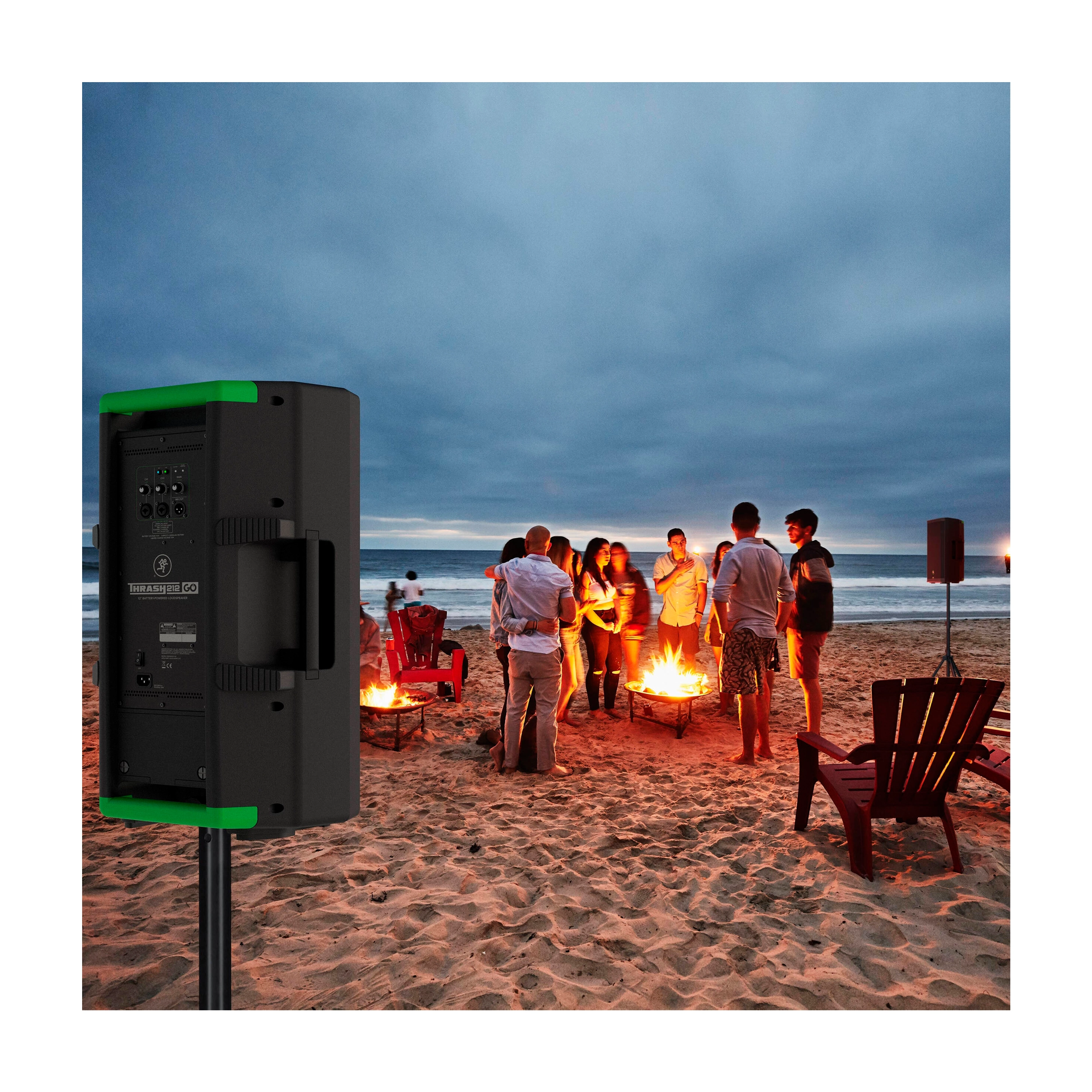Mackie Thrash212 Go 300-Watt 12-Inch Battery-Powered Loudspeaker