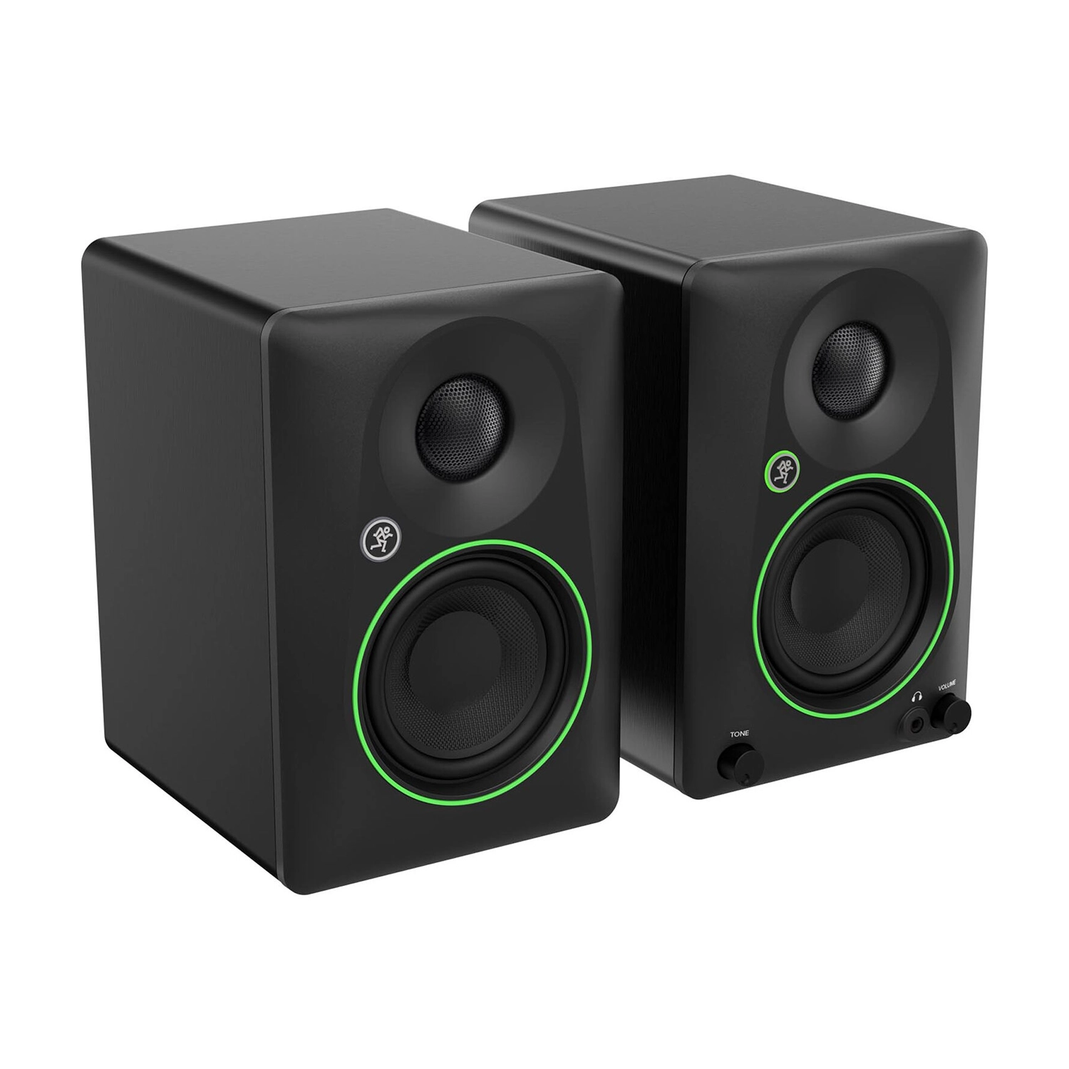 Mackie CR3.5BT 3.5-inch Powered Bluetooth Studio Monitors front side angle