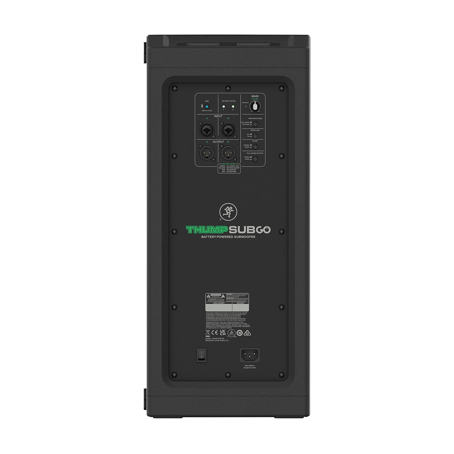 Mackie ThumpSub Go Battery-Powered Subwoofer