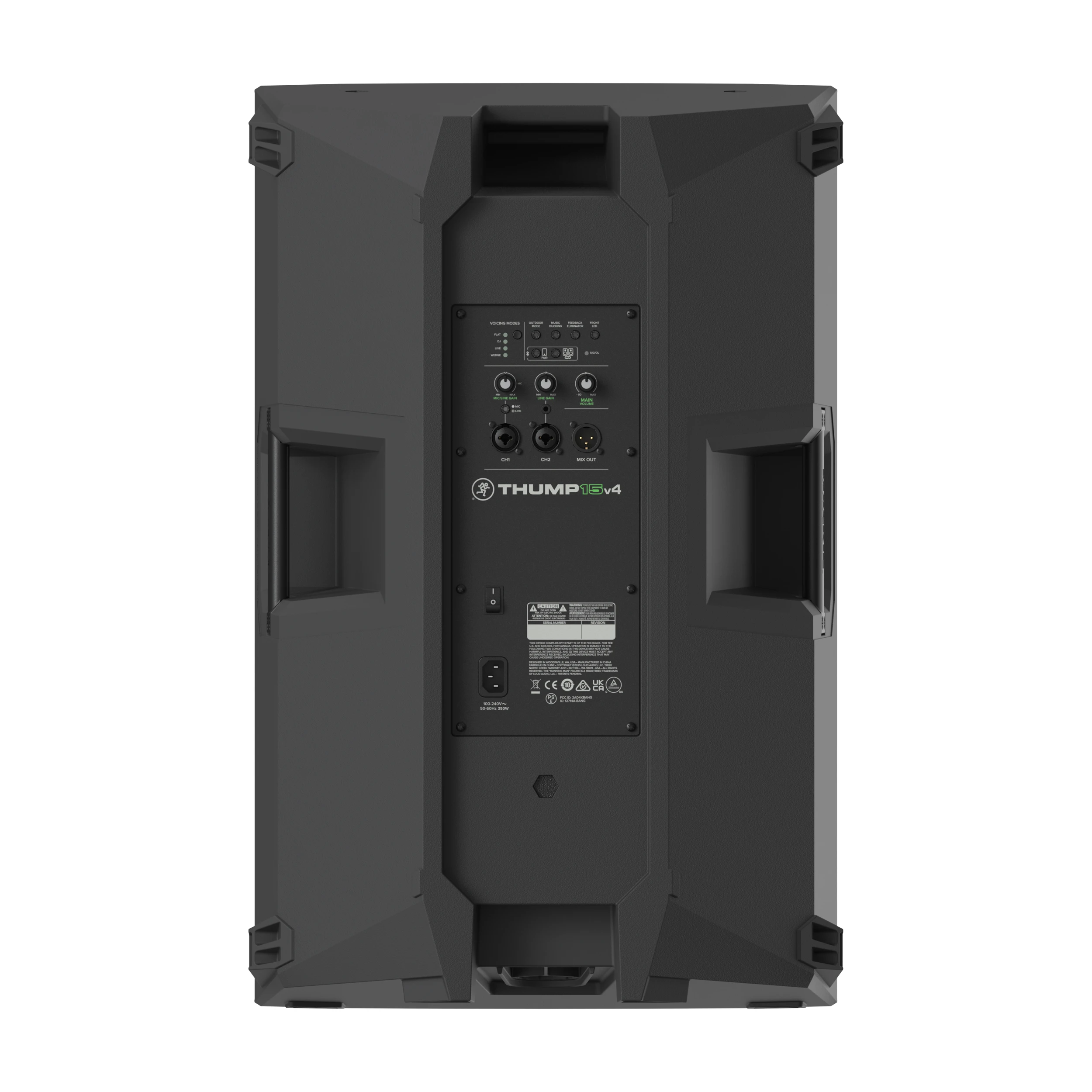 Mackie Thump15v4 15" Altavoz Auto Amplificado Profesional