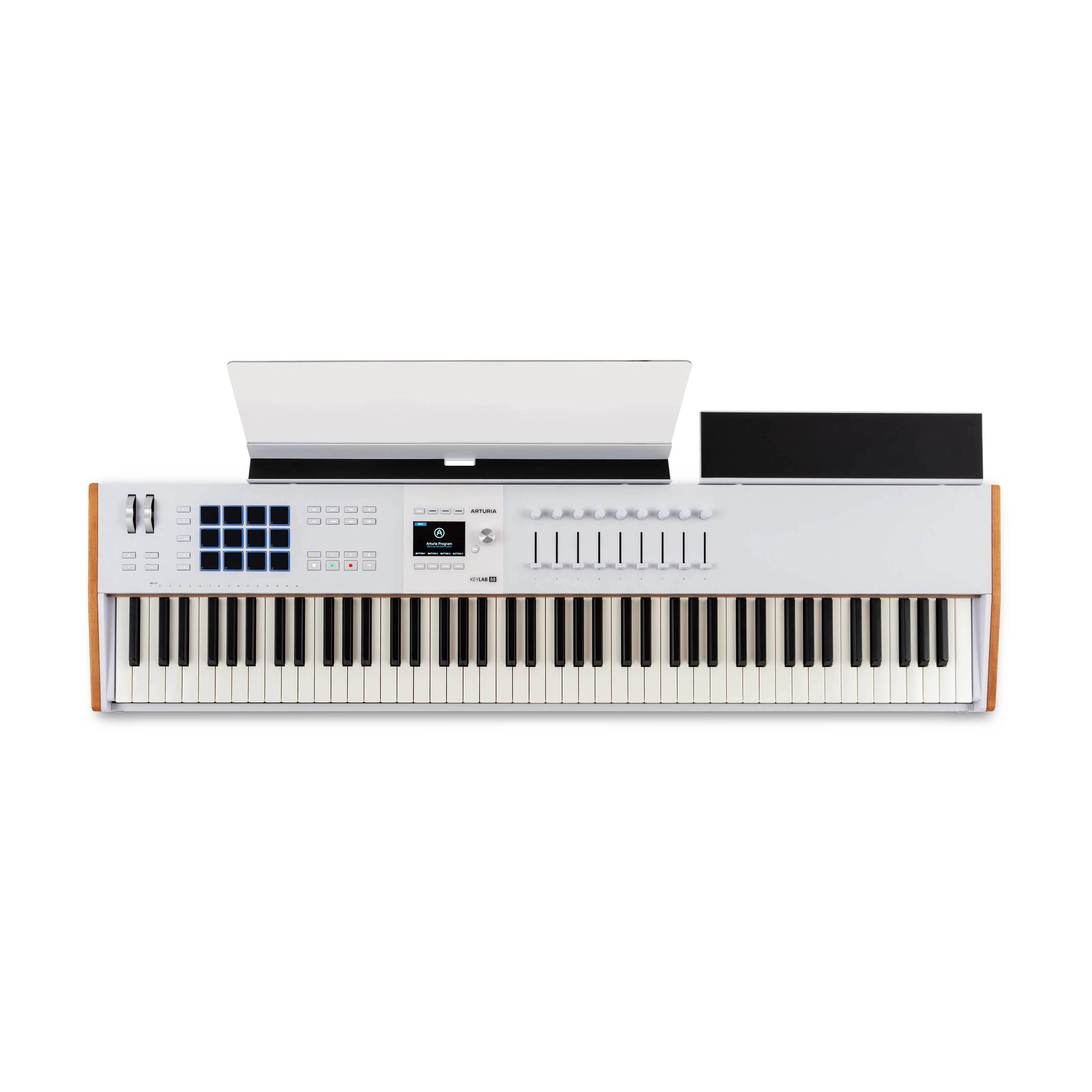 Arturia Keylab 88 MK3 88-Key Weighted Hammer-Action Keyboard MIDI Controller - White