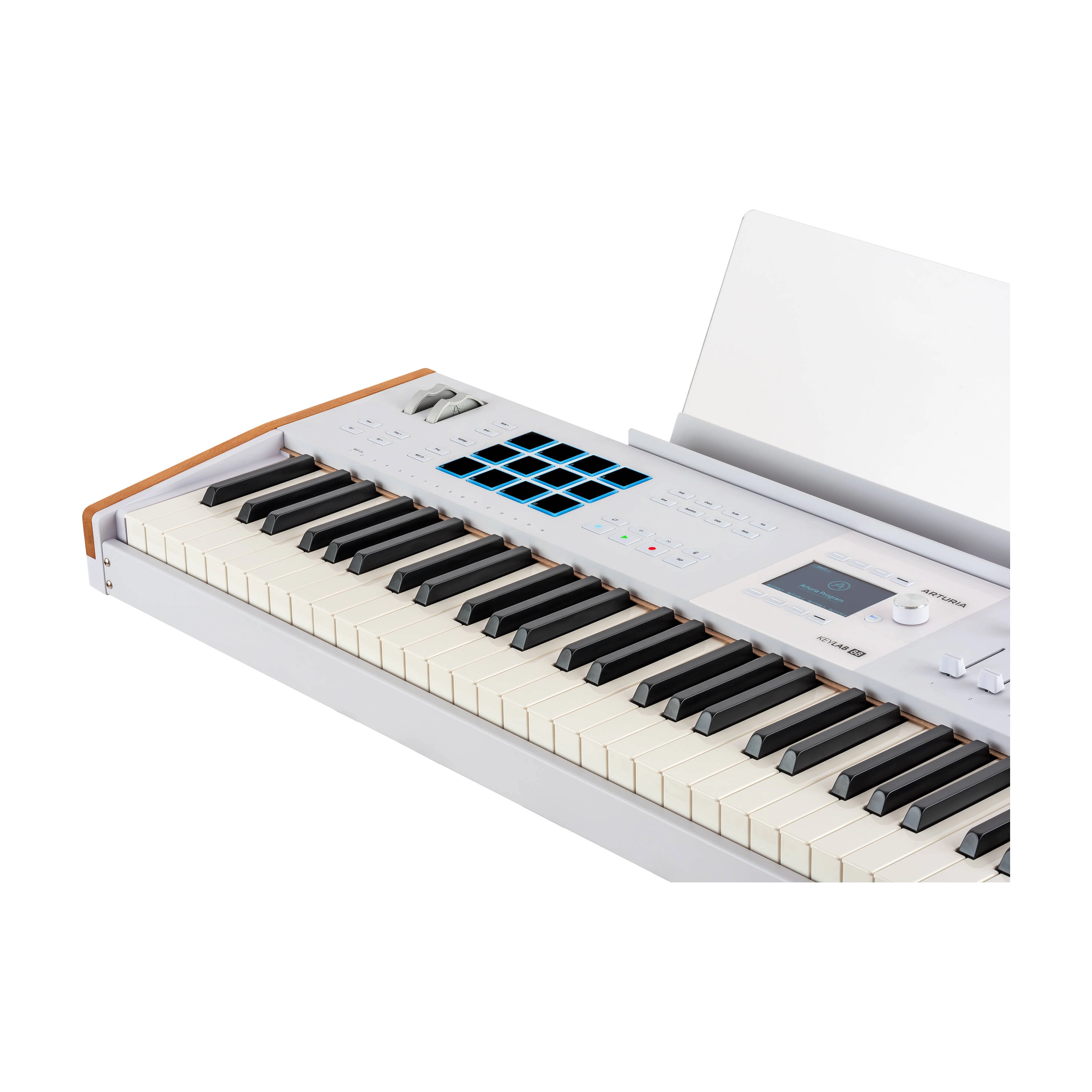 Arturia Keylab 88 MK3 88-Key Weighted Hammer-Action Keyboard MIDI Controller - White