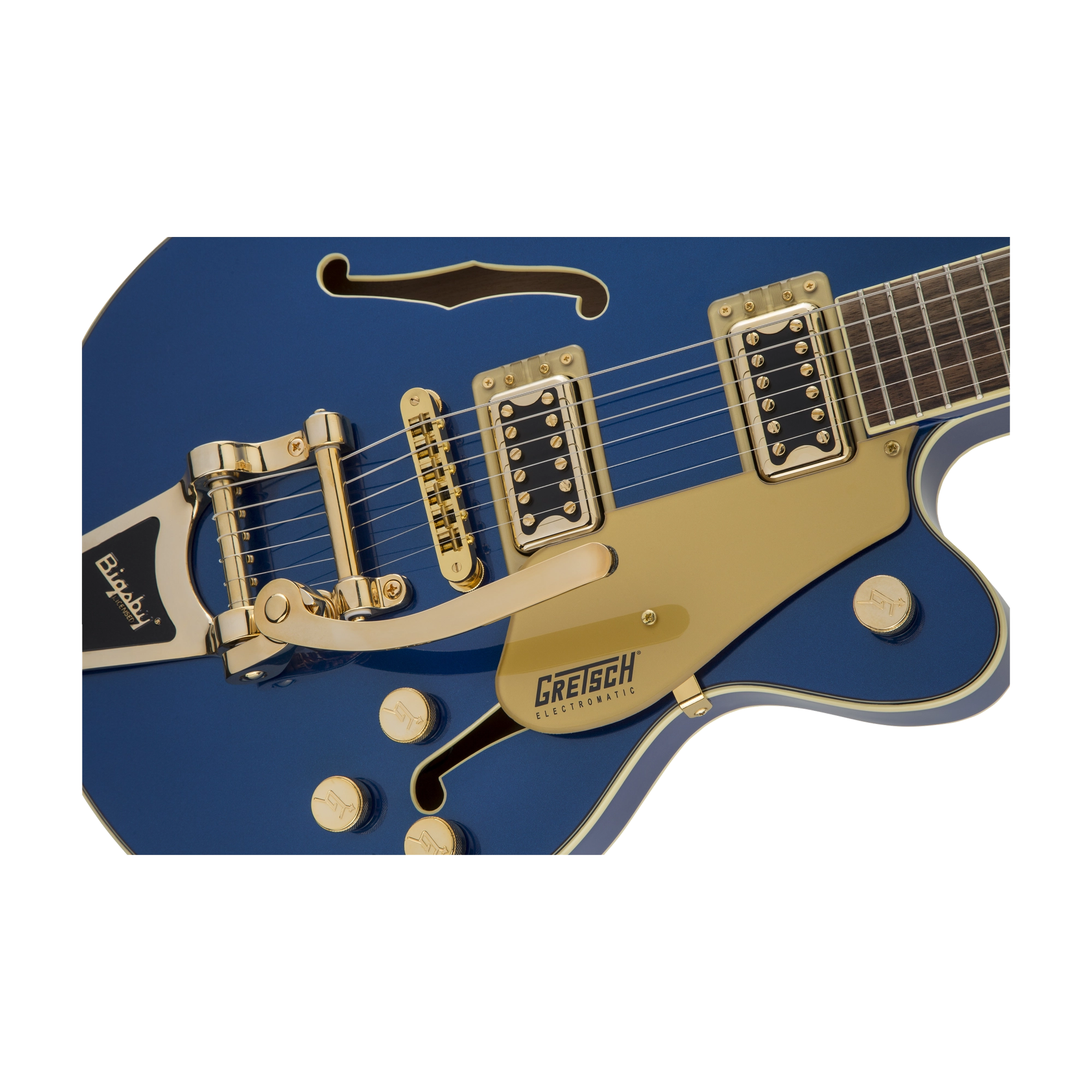 Gretsch G5655TG Electromatic Center Block Jr. Semi-Hollowbody Electric Guitar - Azure Metallic