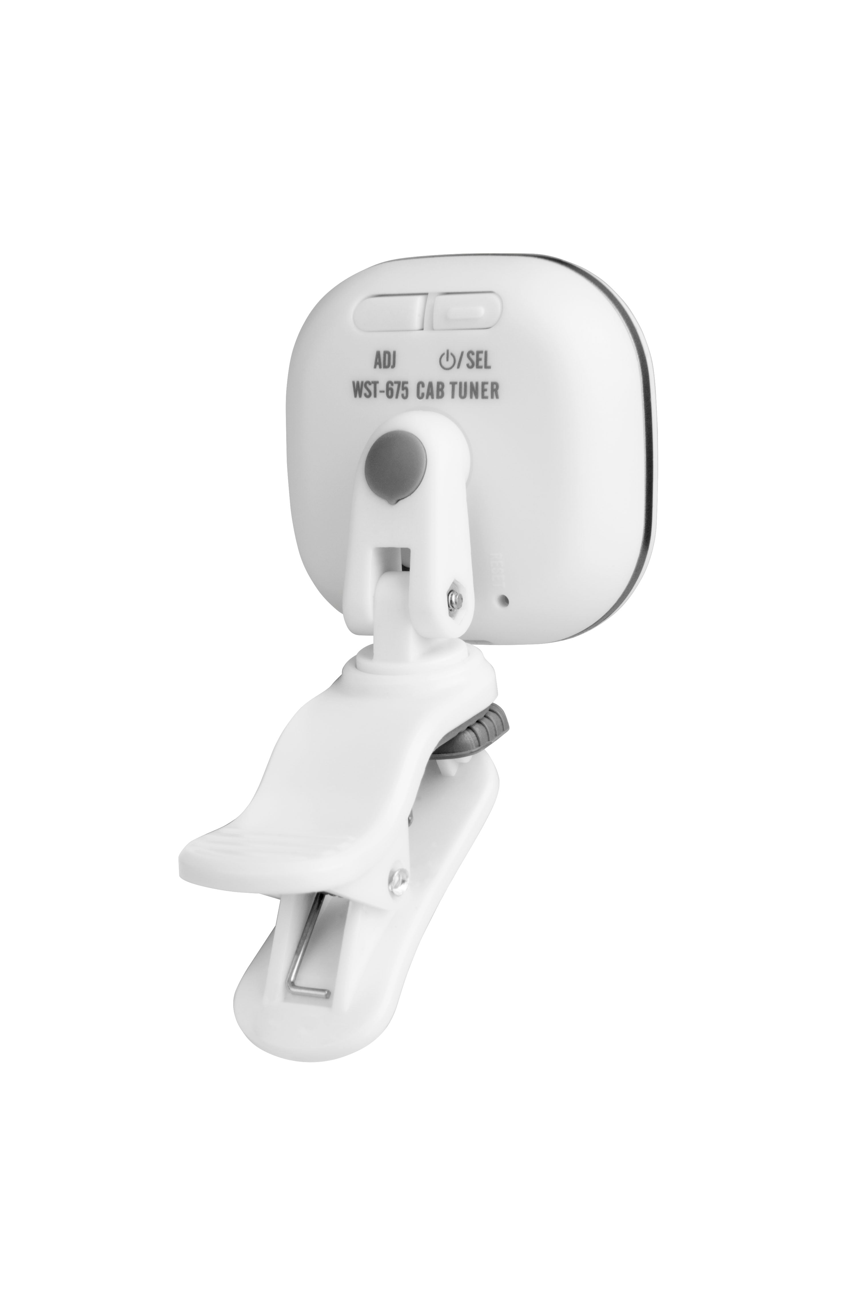 Afinador cromático recargable de clip Cherub WST-675