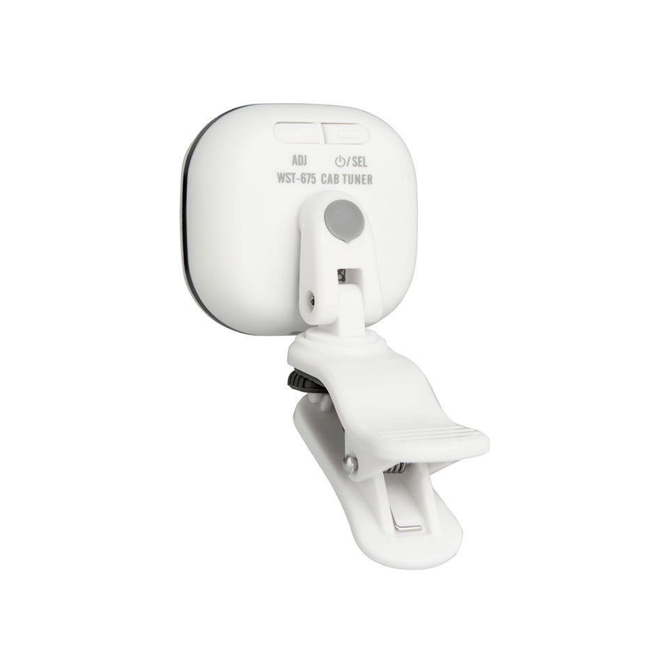 Afinador cromático recargable de clip Cherub WST-675