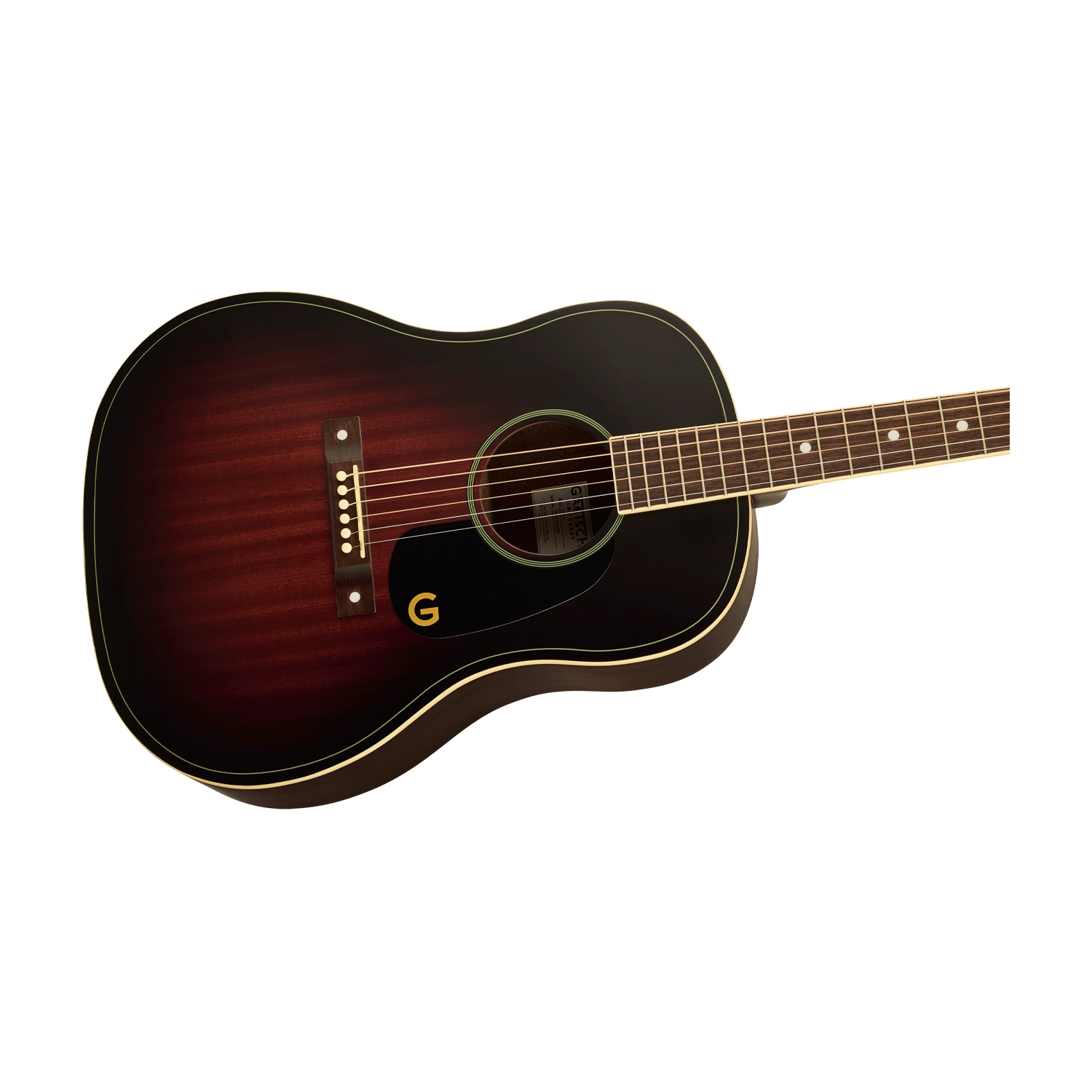 Gretsch Jim Dandy Dreadnought Acoustic Guitar - Deep Cherry Burst