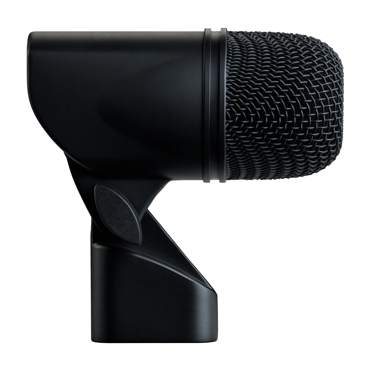 DM-7 Bass Drum mic on white background.