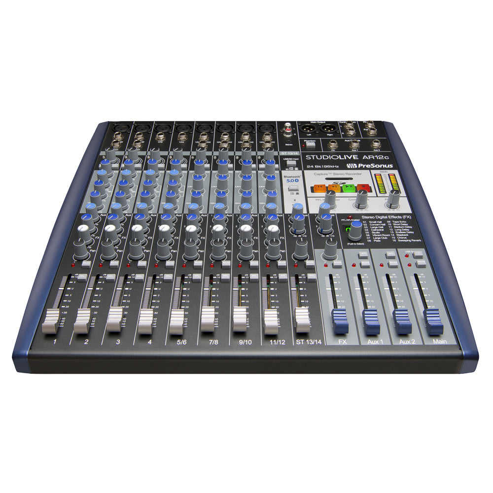 PreSonus StudioLive AR12C Analog Mixer and Audio Interface
