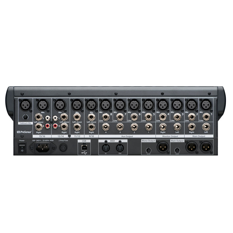 PreSonus StudioLive 16.0.2 USB 16-Channel Digital Mixer