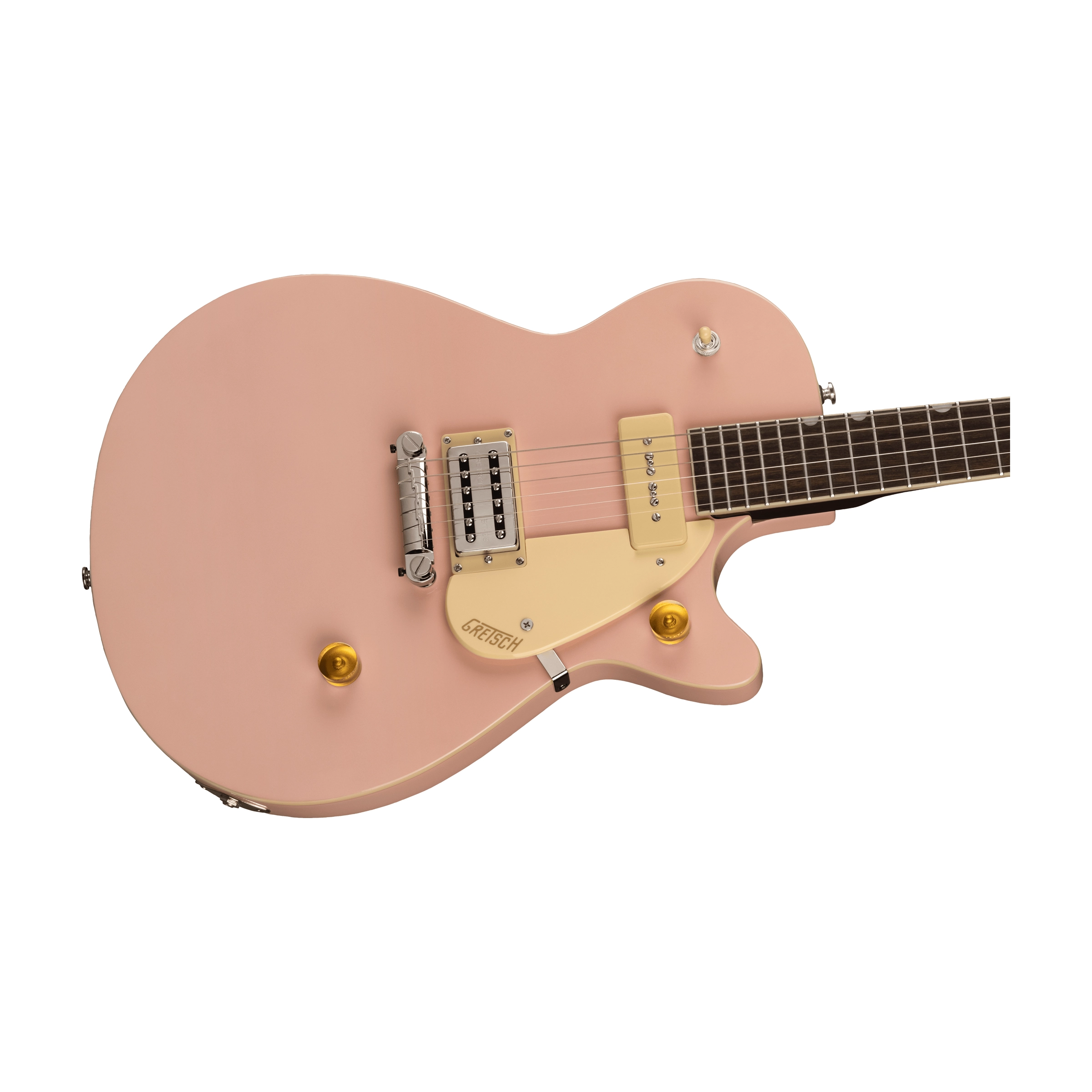 Gretsch G2215-P90 Streamliner Junior Jet Club P90 Electric Guitar - Shell Pink