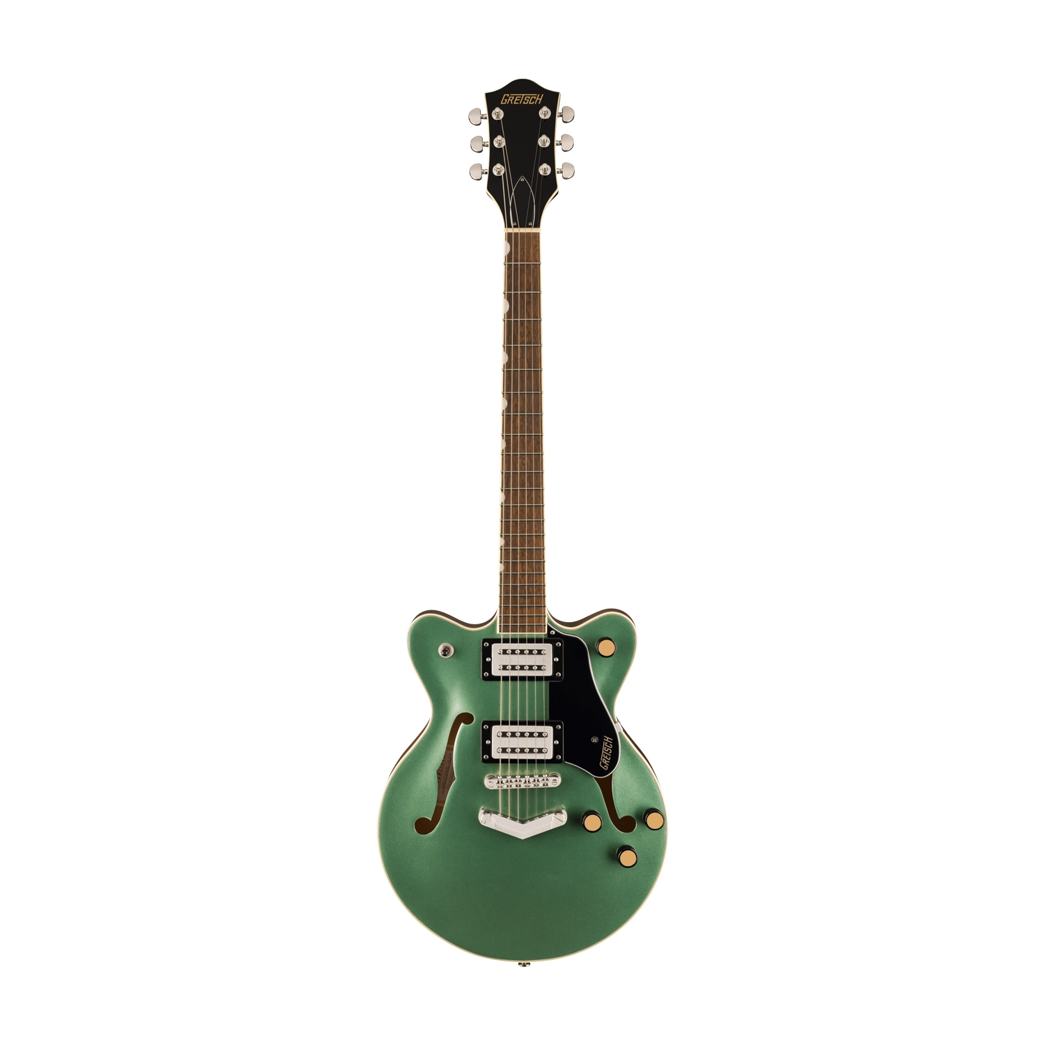 Gretsch G2655 Streamliner Center Block Jr. Double-Cut Electric Guitar - Steel Olive