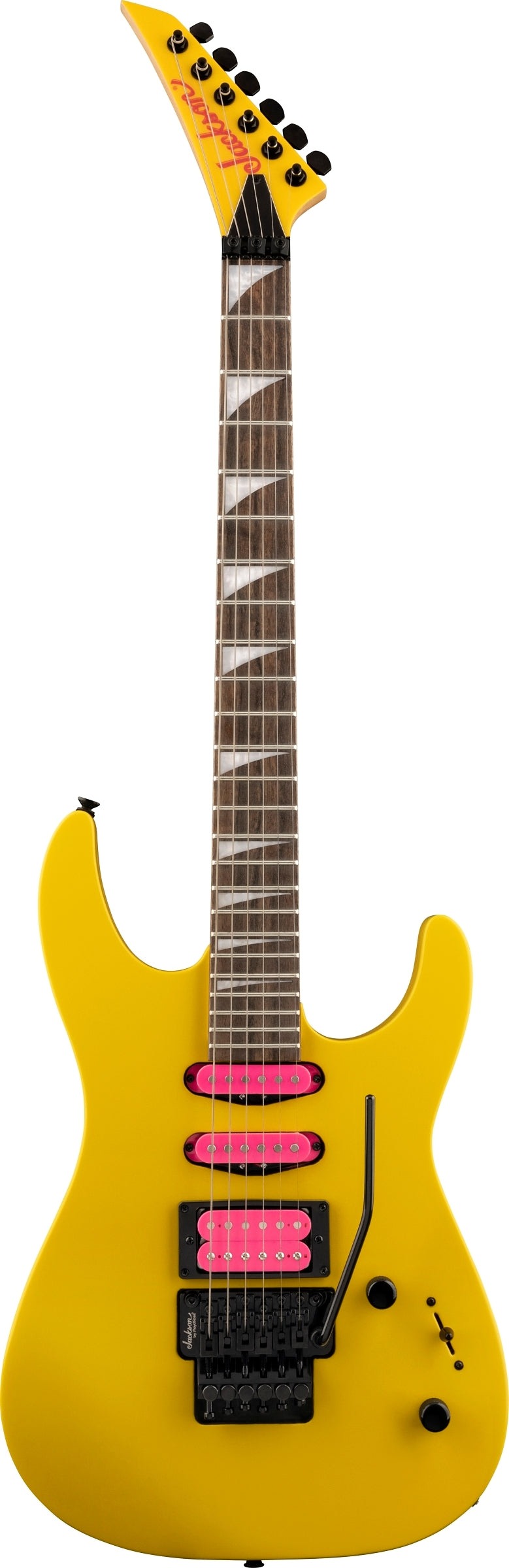 Jackson X Series Dinky Dk3xr Hss Solidbody Electric Guitar - Caution Yellow