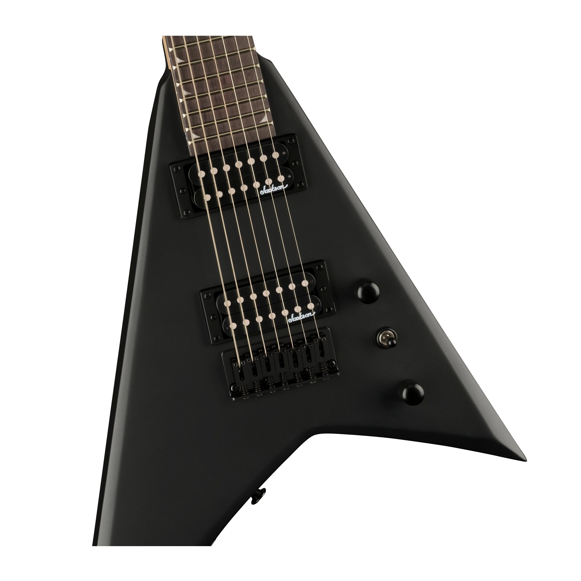 Jackson Rhoads JS22 Ht 7-String Electric Guitar - Satin Black