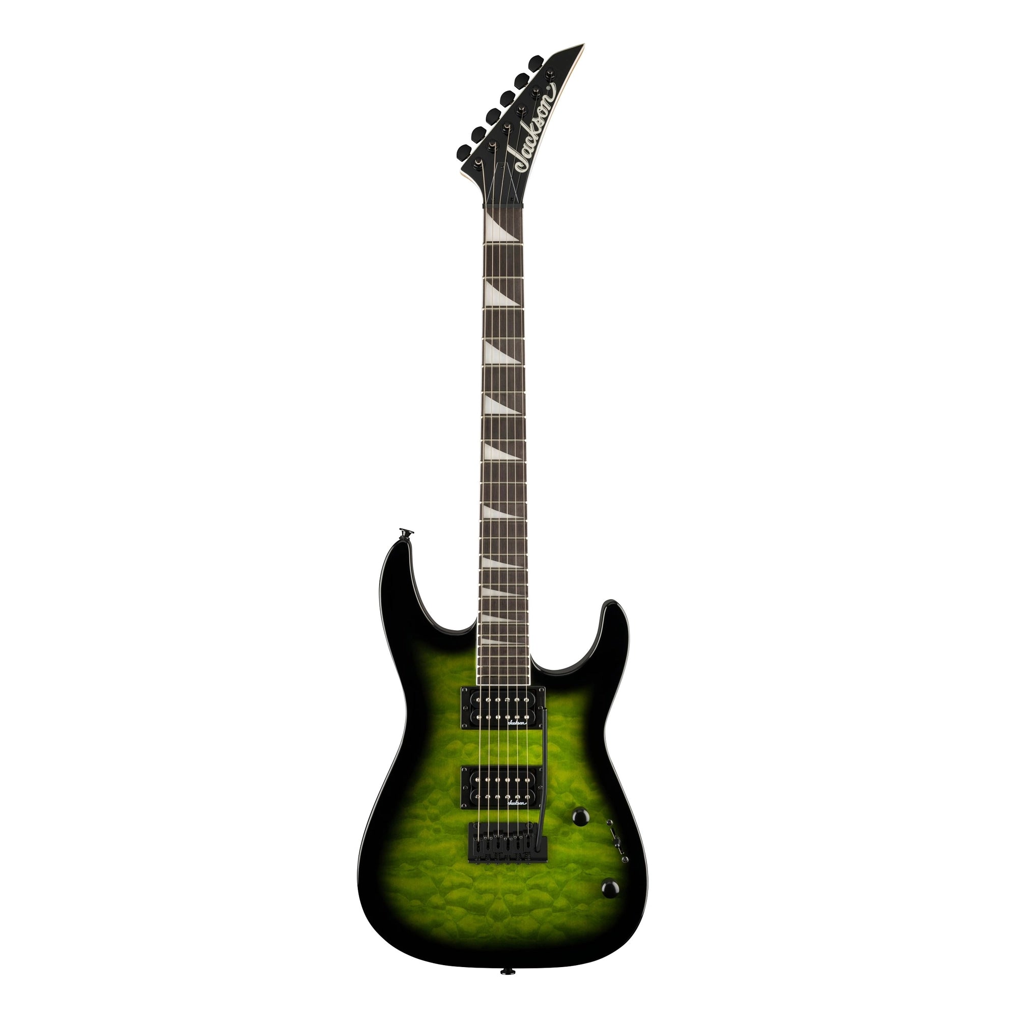 Jackson Dinky JS20 DKQ Electric Guitar - Transparent Green