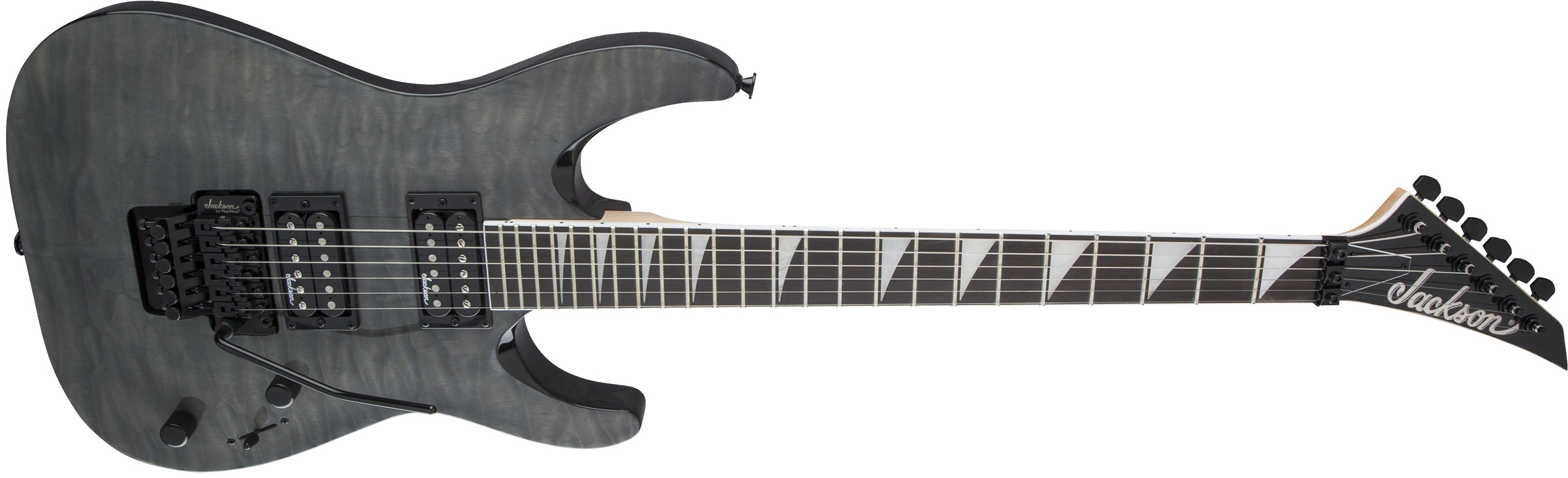 Jackson Dinky Arch Top JS32Q Dka Electric Guitar - Transparent Black