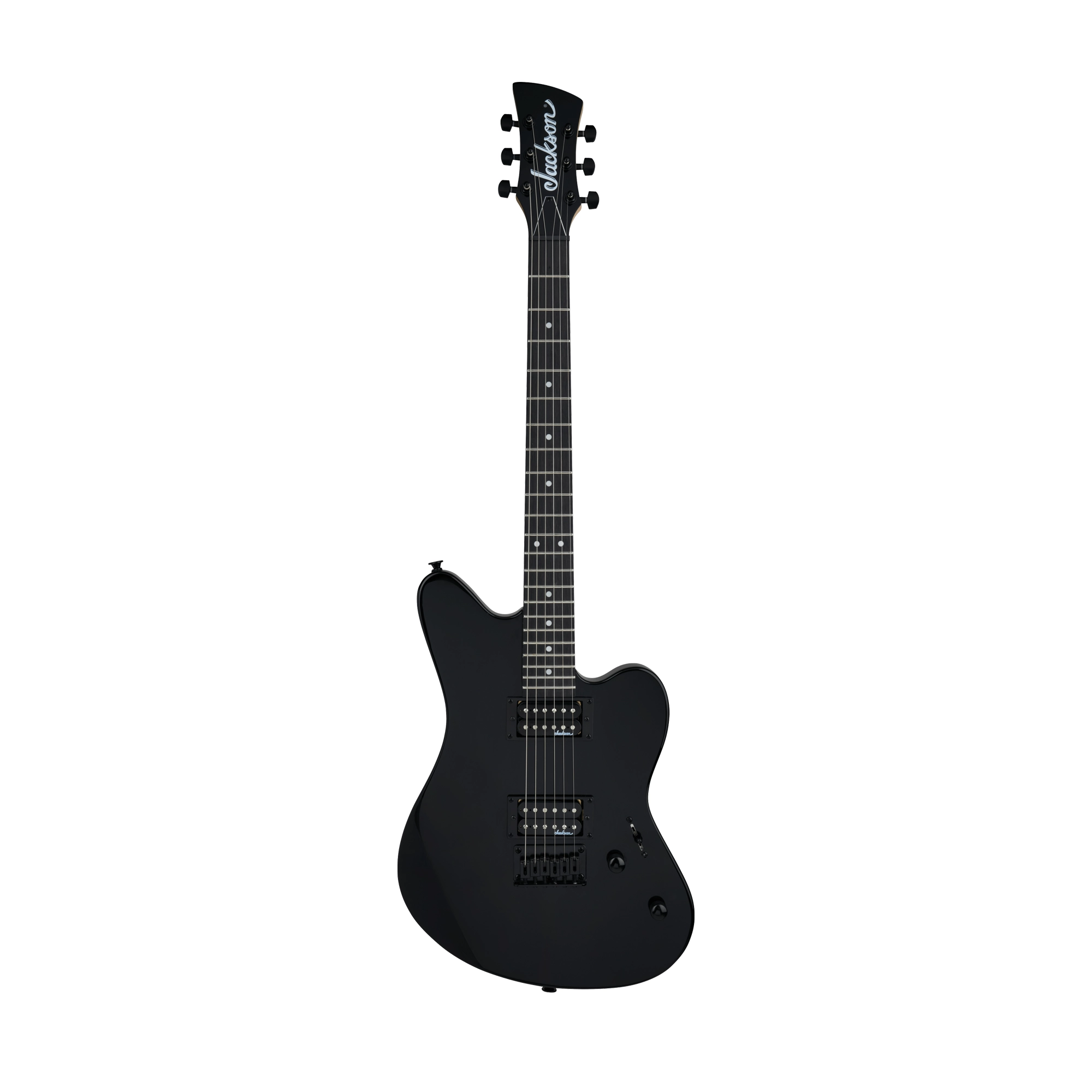 Jackson JS22 Surfcaster Electric Guitar - Gloss Black