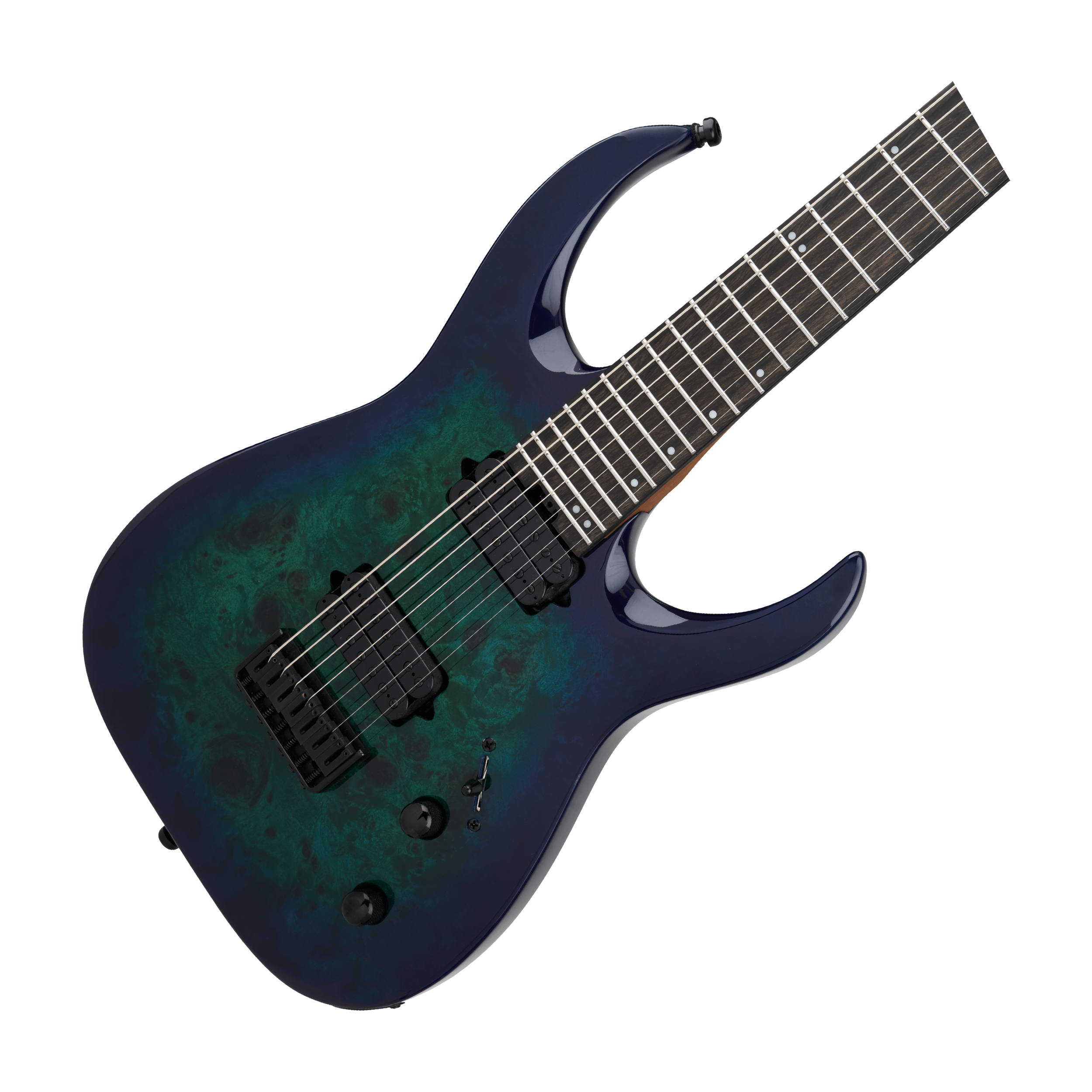 Jackson Pro Plus Signature Misha Mansoor Juggernaut HT7P 7-String Electric Guitar - Chlorine Burst