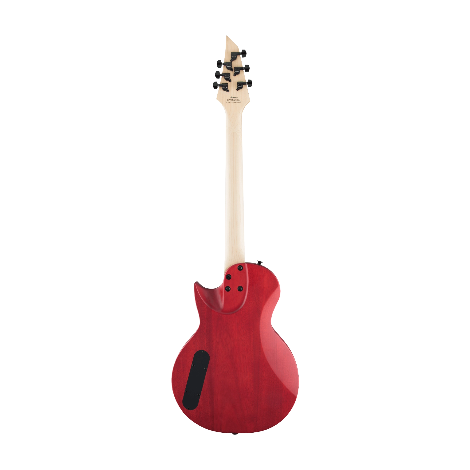 Jackson JS Series Monarkh SC JS22 Electric Guitar - Red Stain back view