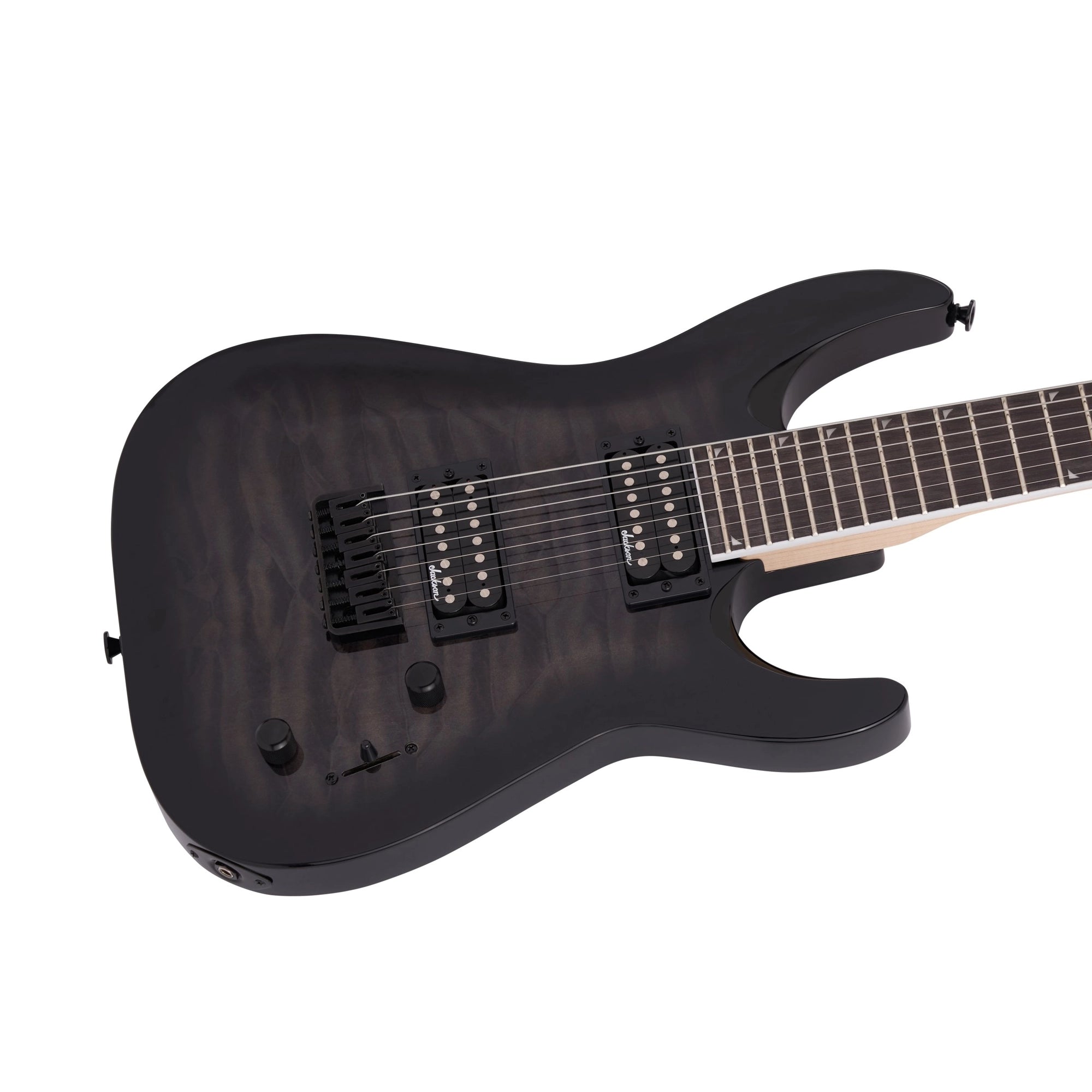 Jackson JS32Q DKA HT Electric Guitar - Transparent Black Burst