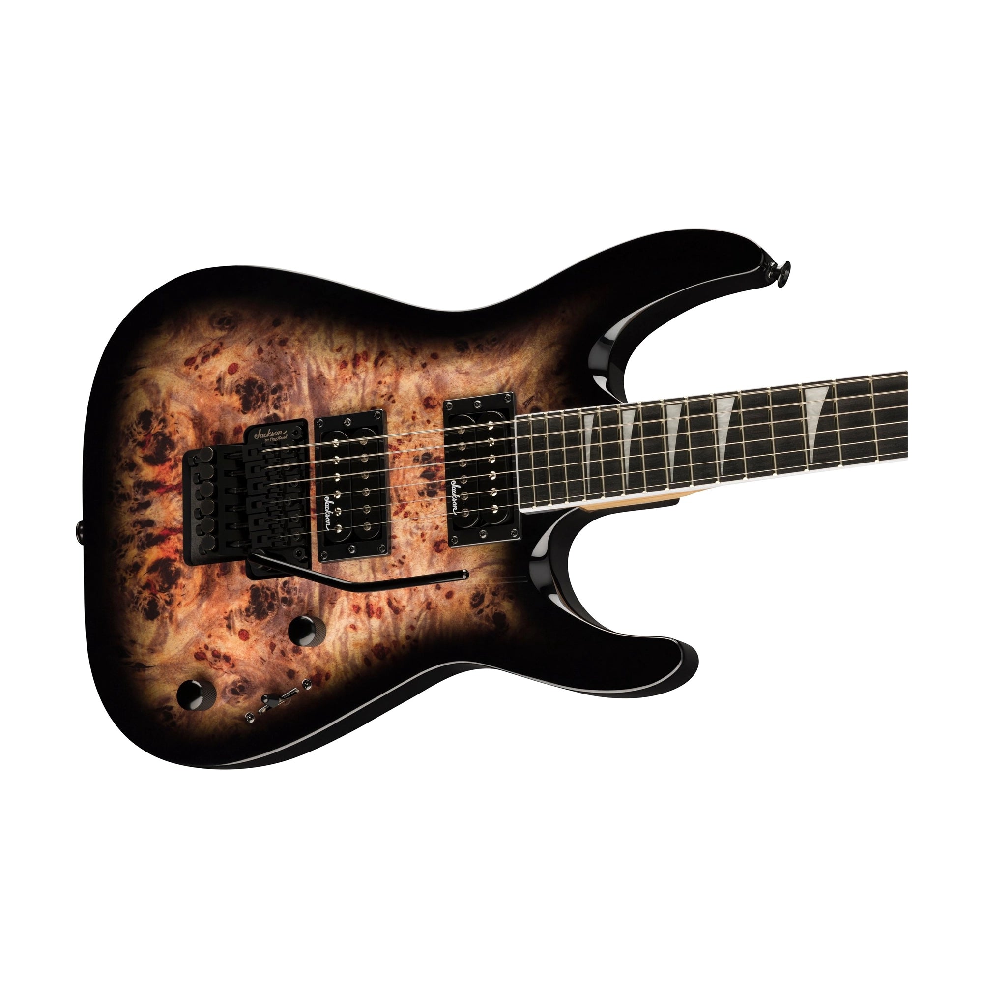 Jackson Dinky Arch Top JS32 Dka Electric Guitar - Transparent Black Burst