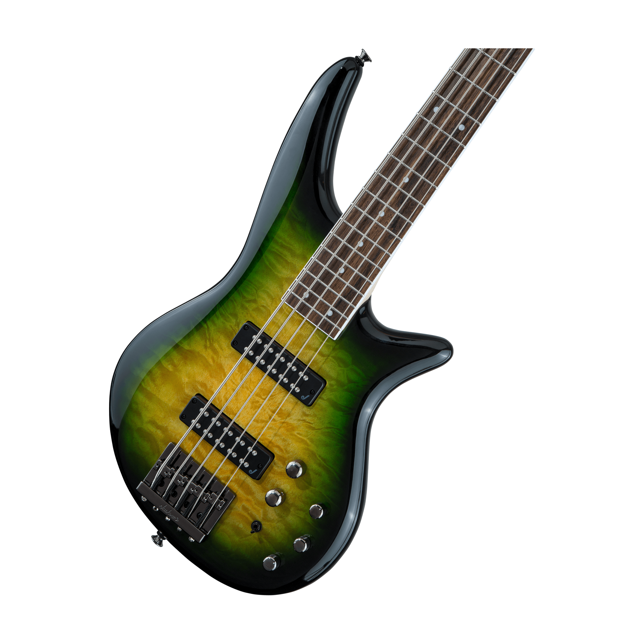 Jackson Spectra JS3QV Bajo Eléctrico de 5 Cuerdas - Alien Burst