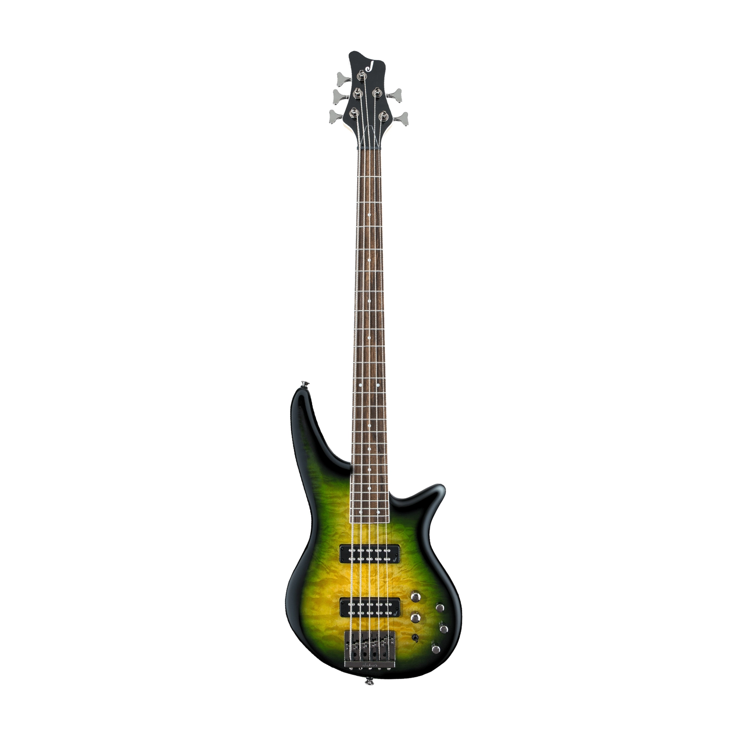 Jackson Spectra JS3QV 5-String Electric Bass Guitar - Alien Burst