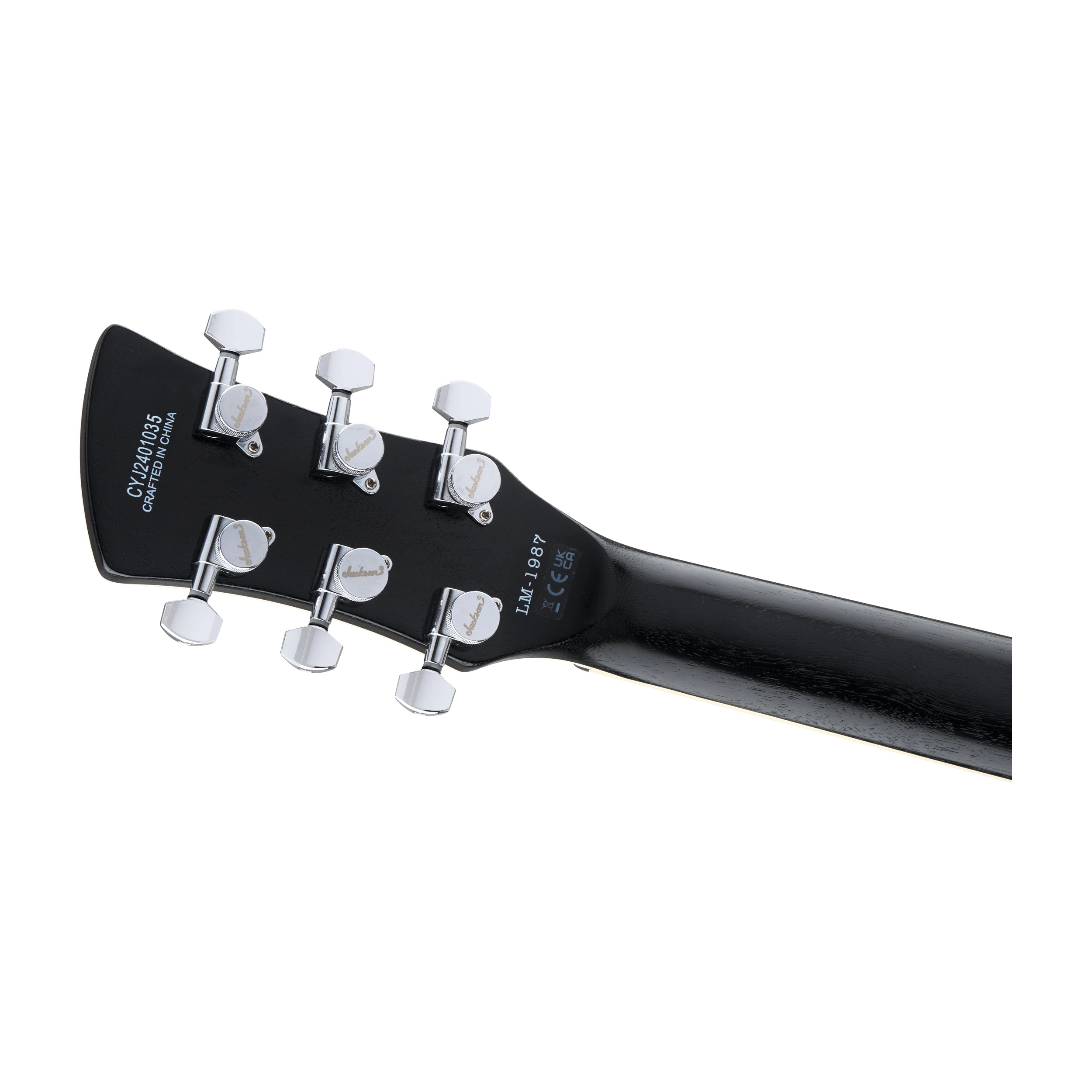 Guitarra eléctrica Jackson Pro Series Signature Lee Malia LM-87 - Negro de poro abierto