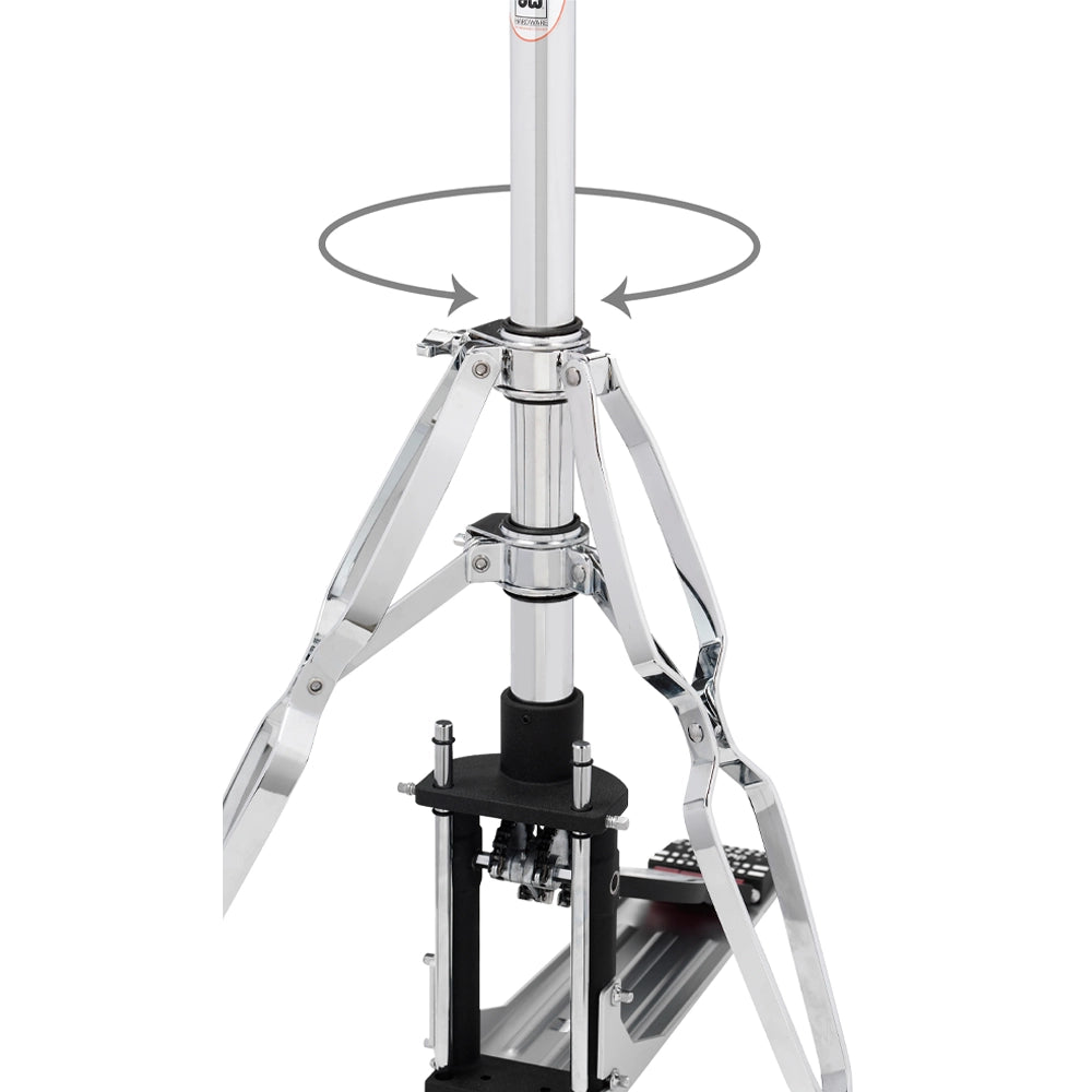 DW DWCP9500TB 9000 Series Heavy Duty Hi-hat Stand - 2-leg