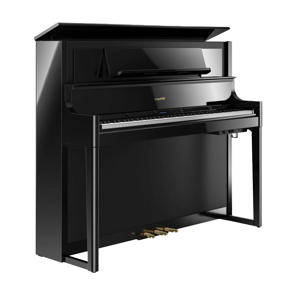 Roland LX708 88 Key Digital Upright Piano - Polished Ebony