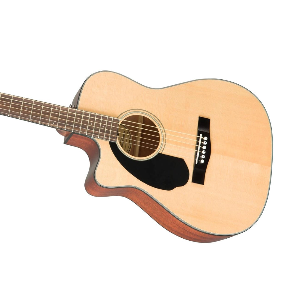 Fender Classic Design CC-60SCE Left Handed Concert Acoustic Electric Guitar - Natural